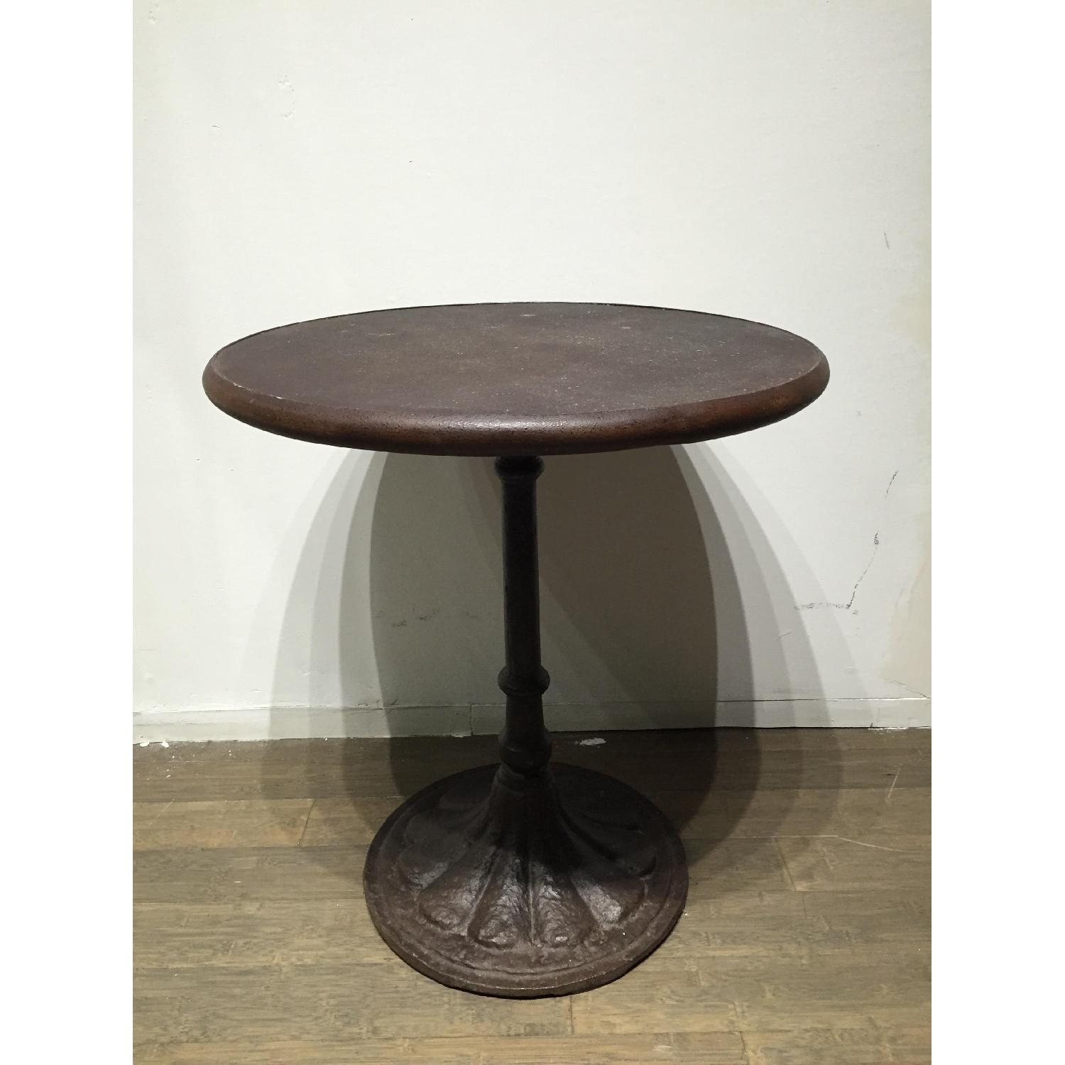 Restoration Hardware 20th C. Chrysanthemum Brasserie Table - image-1