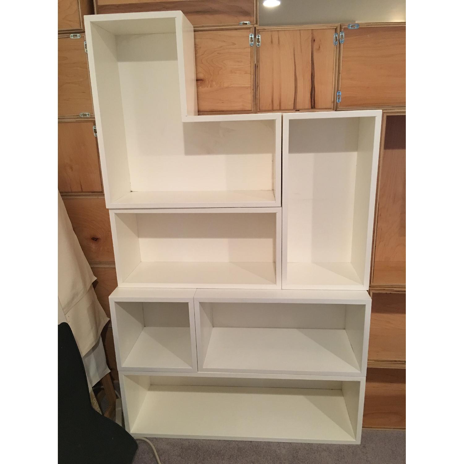 Customizable Modern Shelving in White - image-4