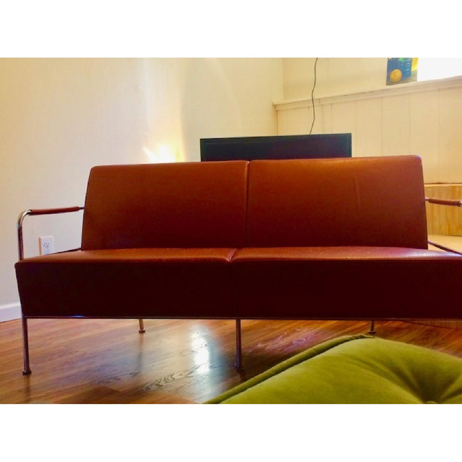 Lammhults Leather Cinema Sofa - image-2