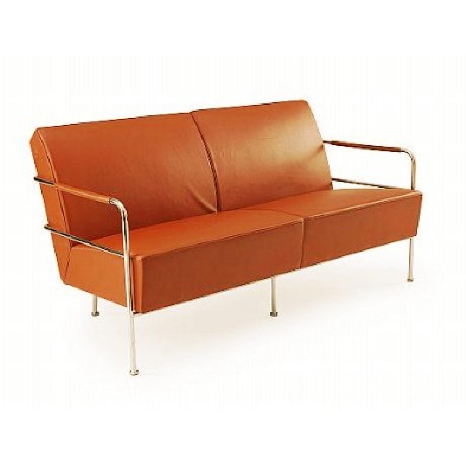 Lammhults Leather Cinema Sofa - image-0