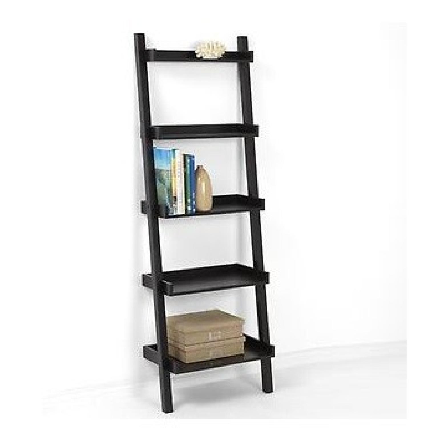 Container Store Linea Leaning Bookcase Shelves - image-0