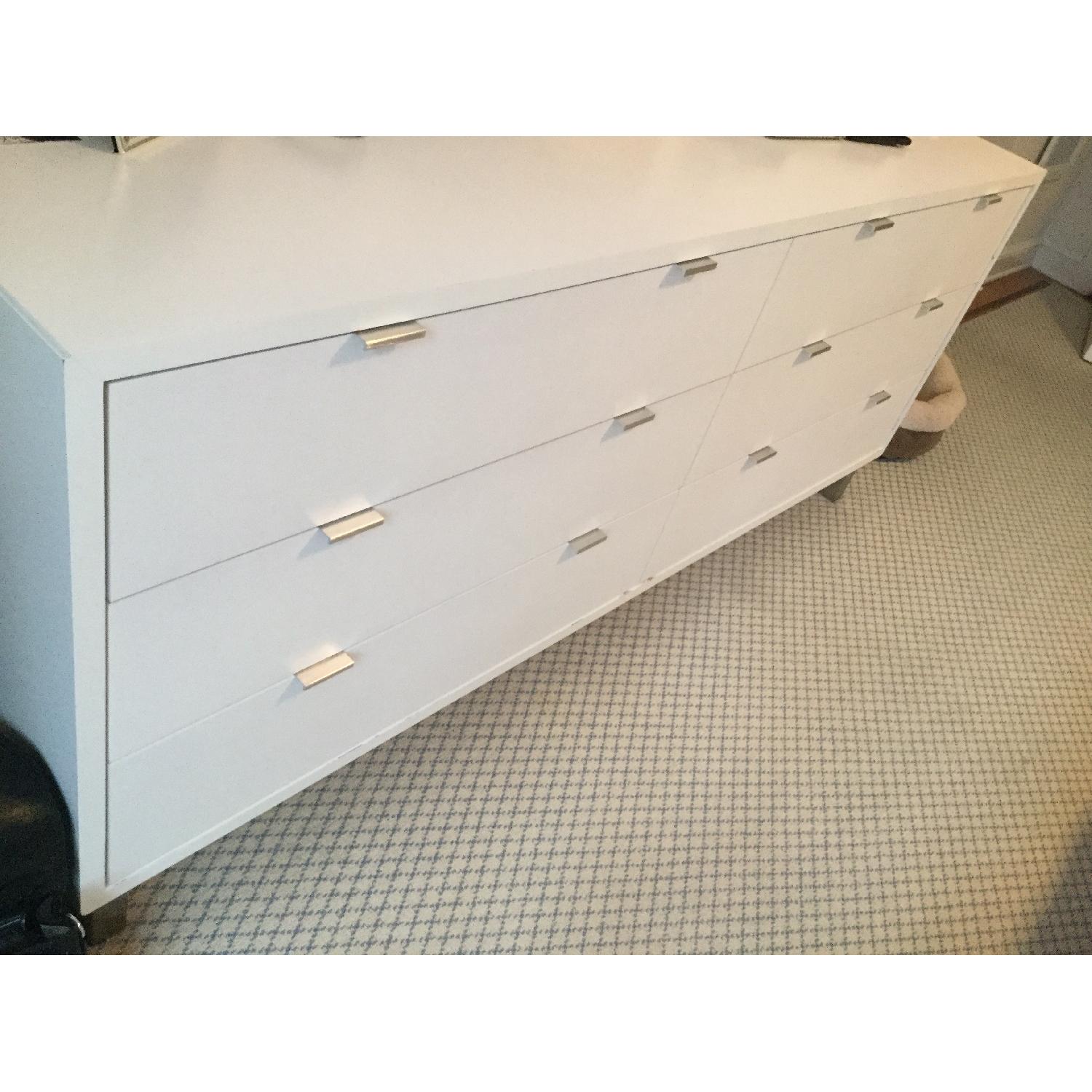 Room & Board Copenhagen White 6 Drawer Dresser - image-3