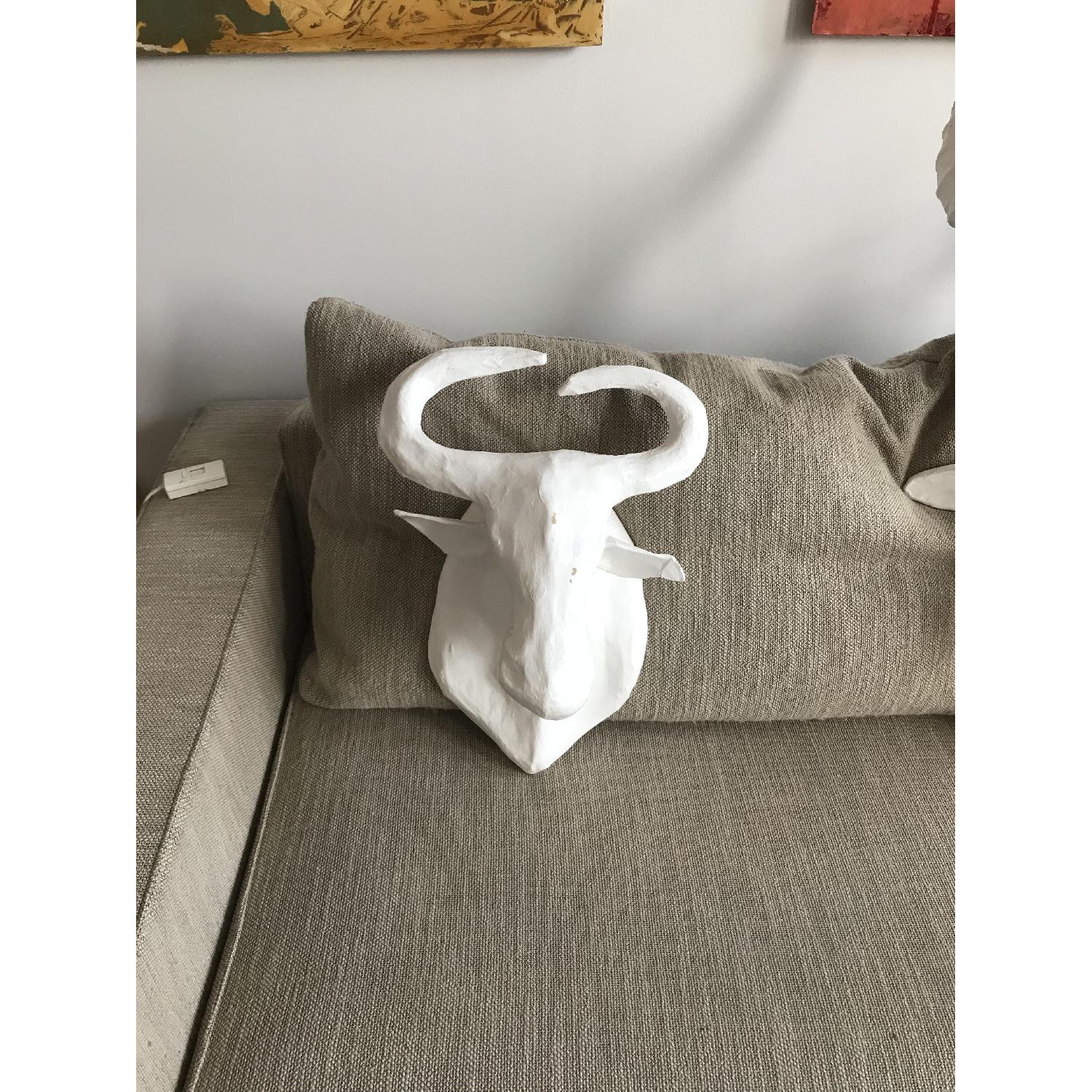 West Elm 3-Piece Paper Mache Animal Sculptures - image-3