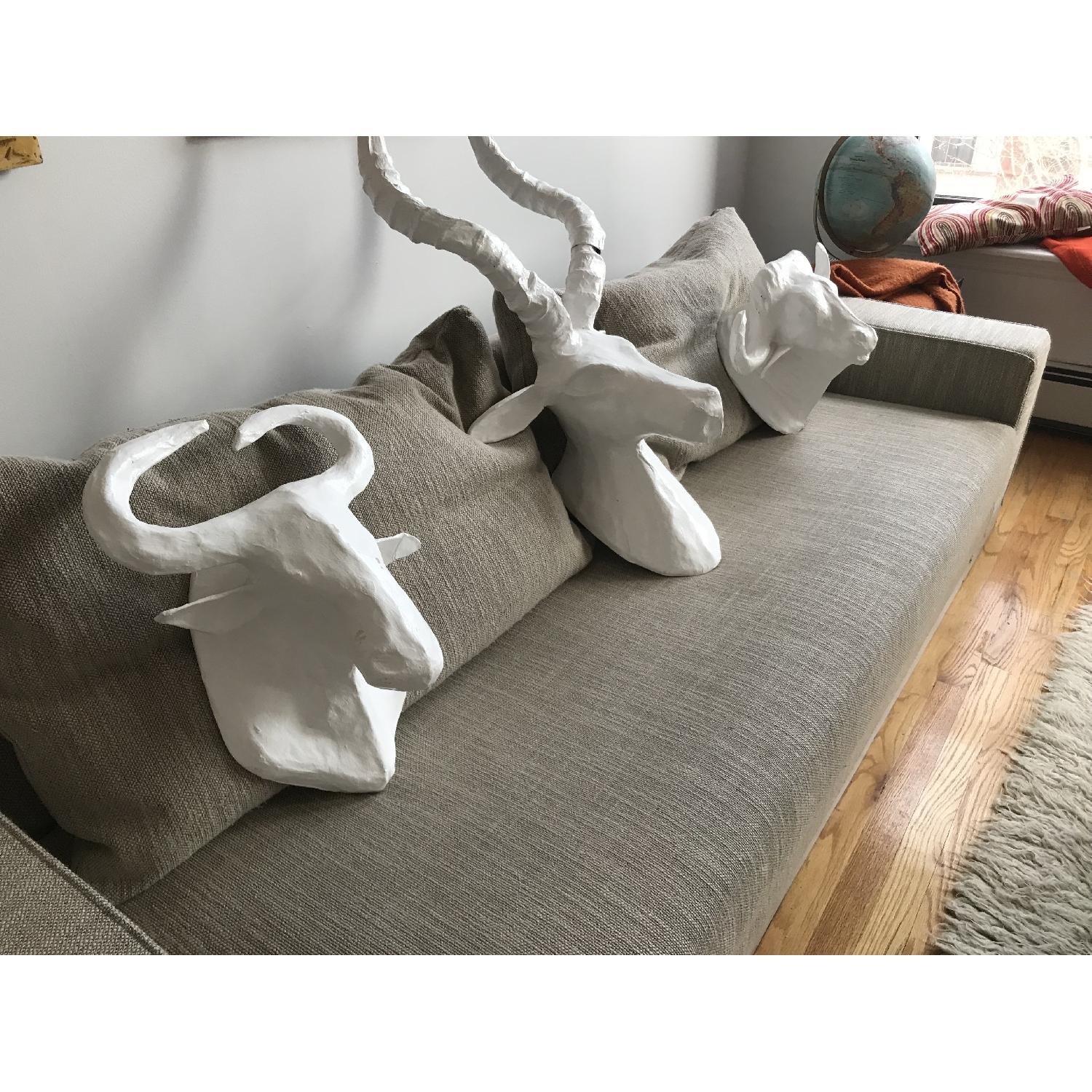 West Elm 3-Piece Paper Mache Animal Sculptures - image-9