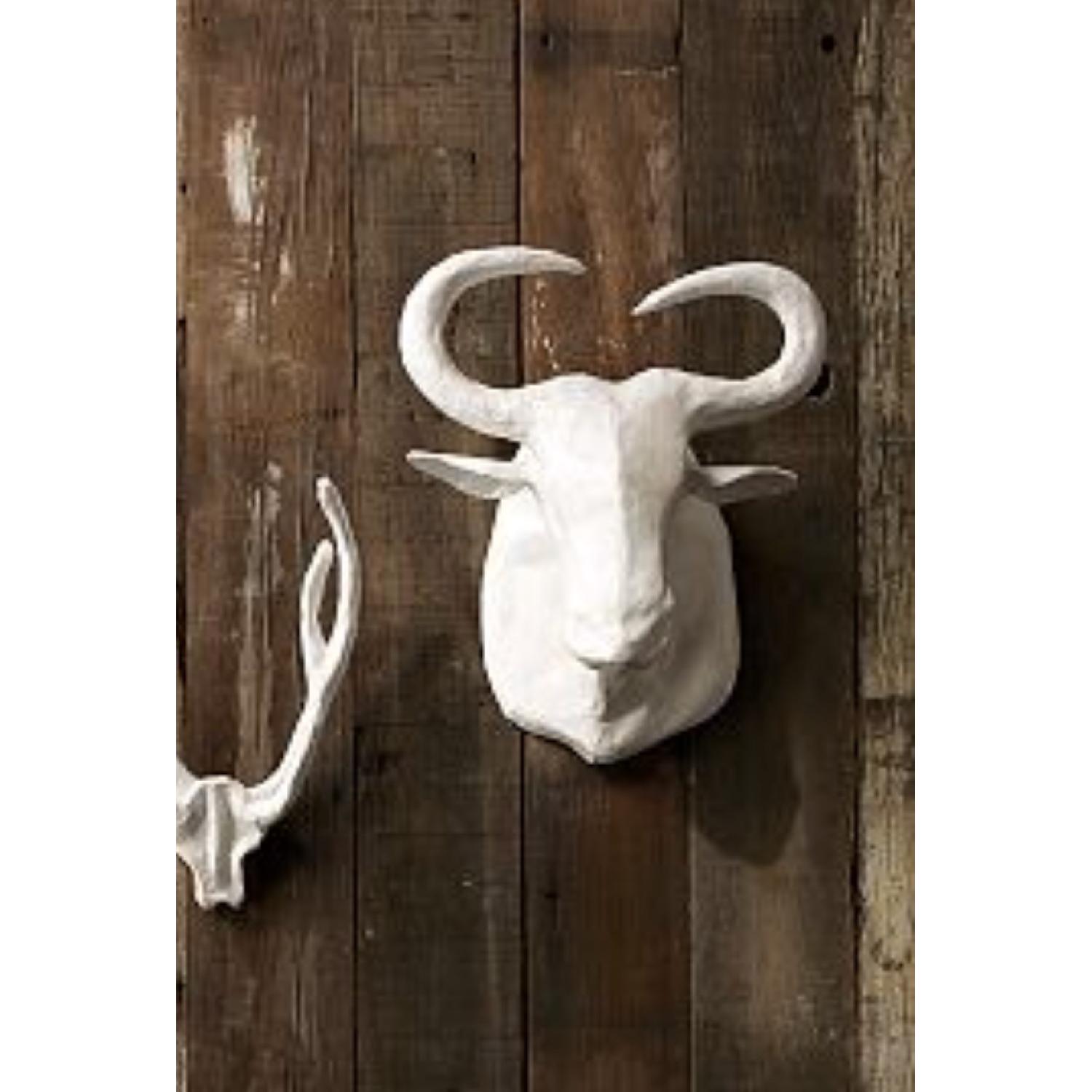 West Elm 3-Piece Paper Mache Animal Sculptures - image-12