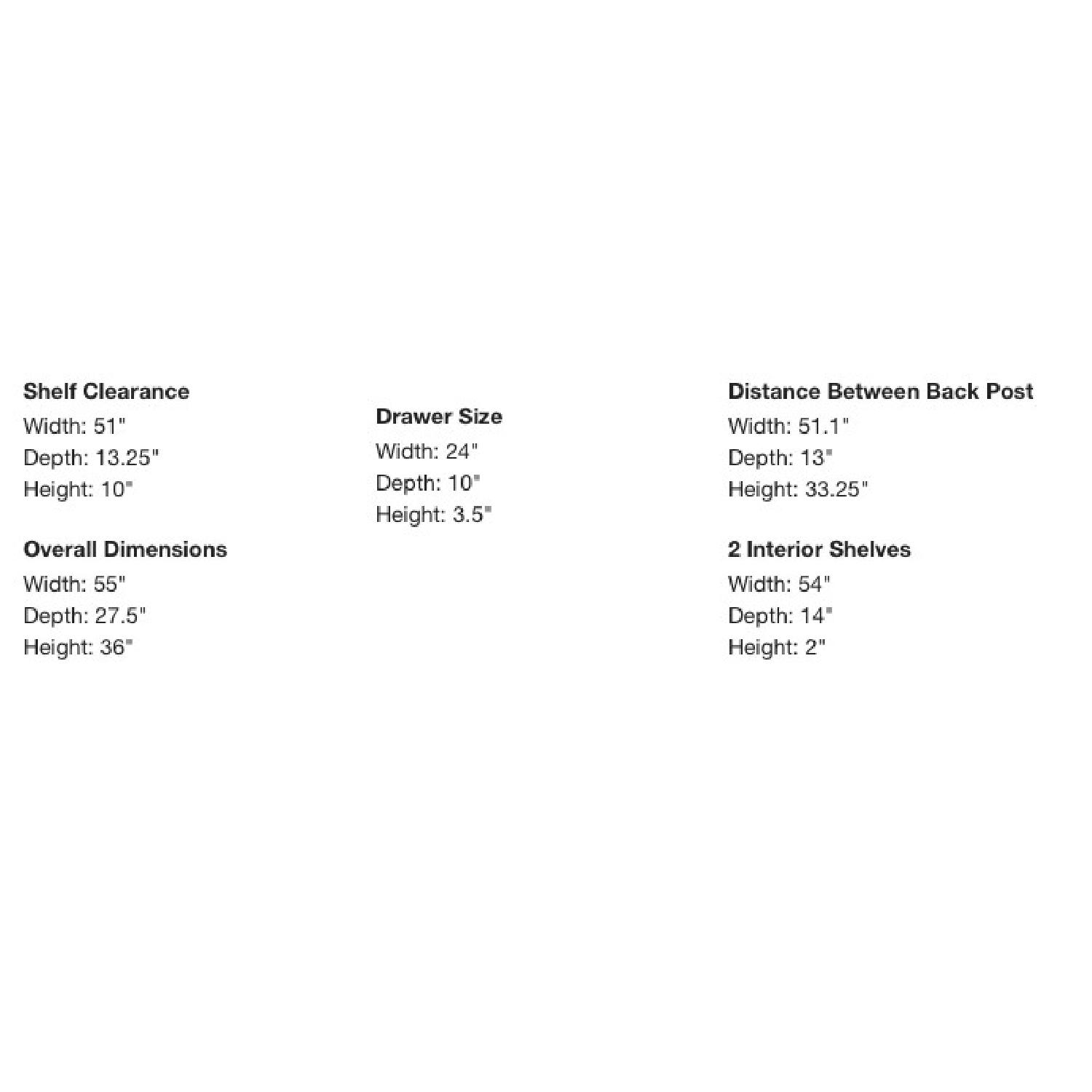 Crate & Barrel Bluestone Reclaimed Wood Large Kitchen Island - image-6