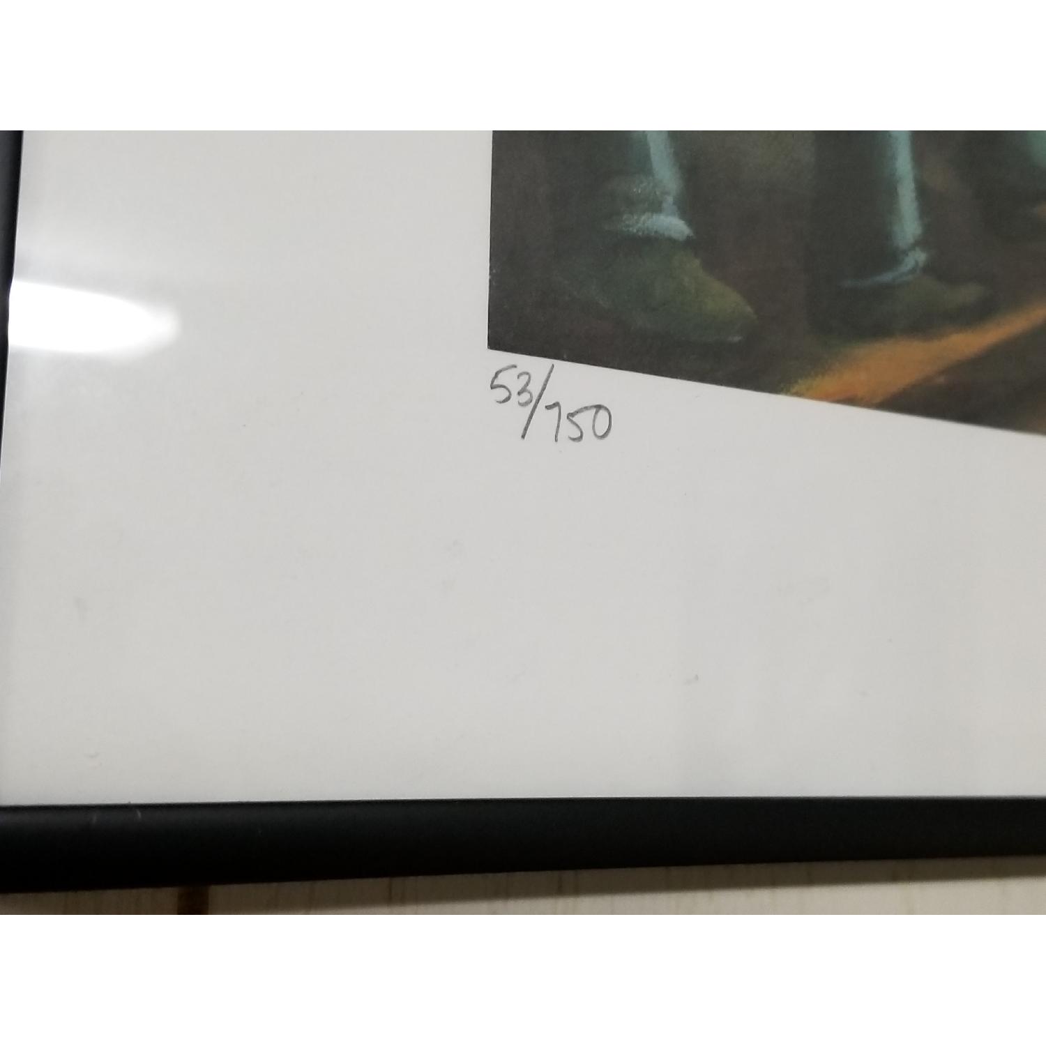 Signed & Framed Nico Vrielink Print - Corner Pocket - image-4