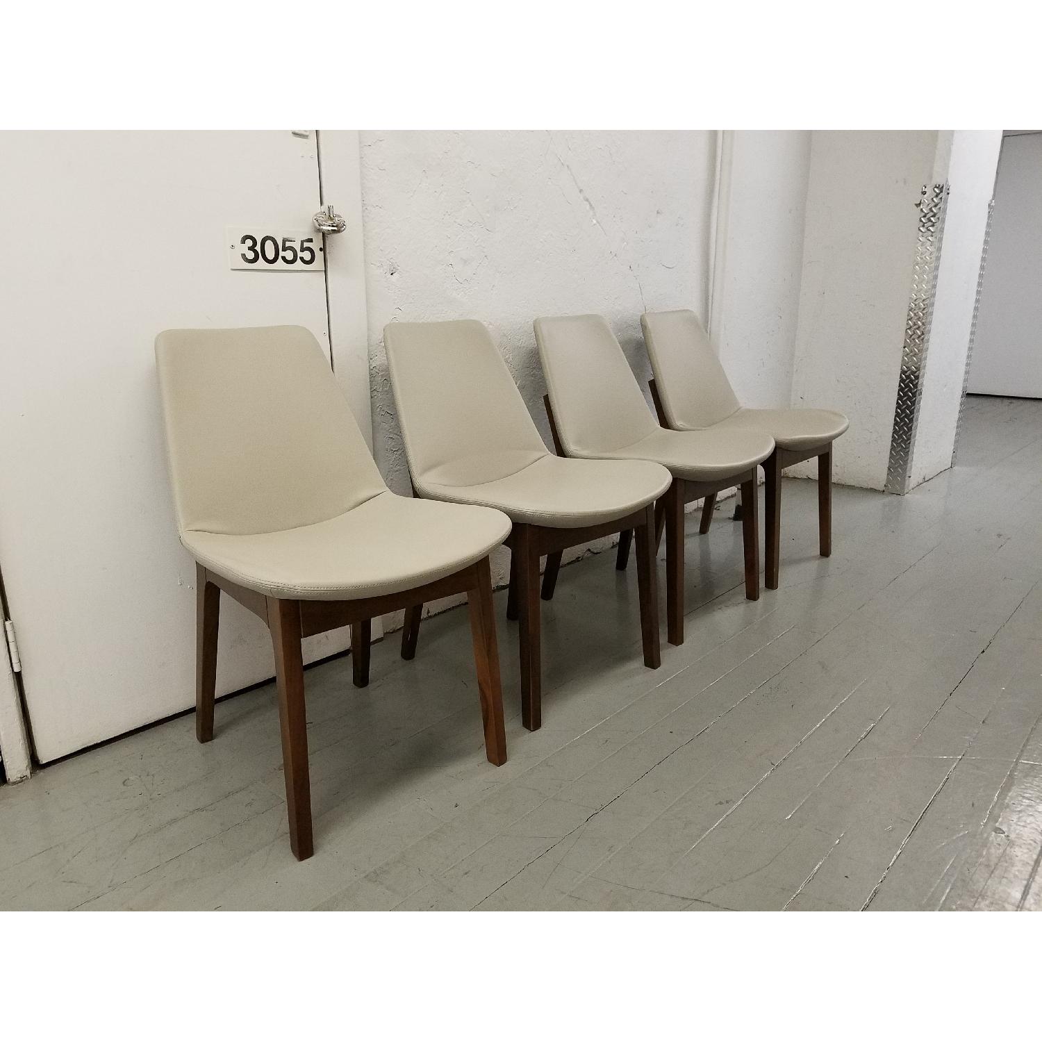 Soho Concept Eiffel Wood Dining Chair in Walnut - image-4