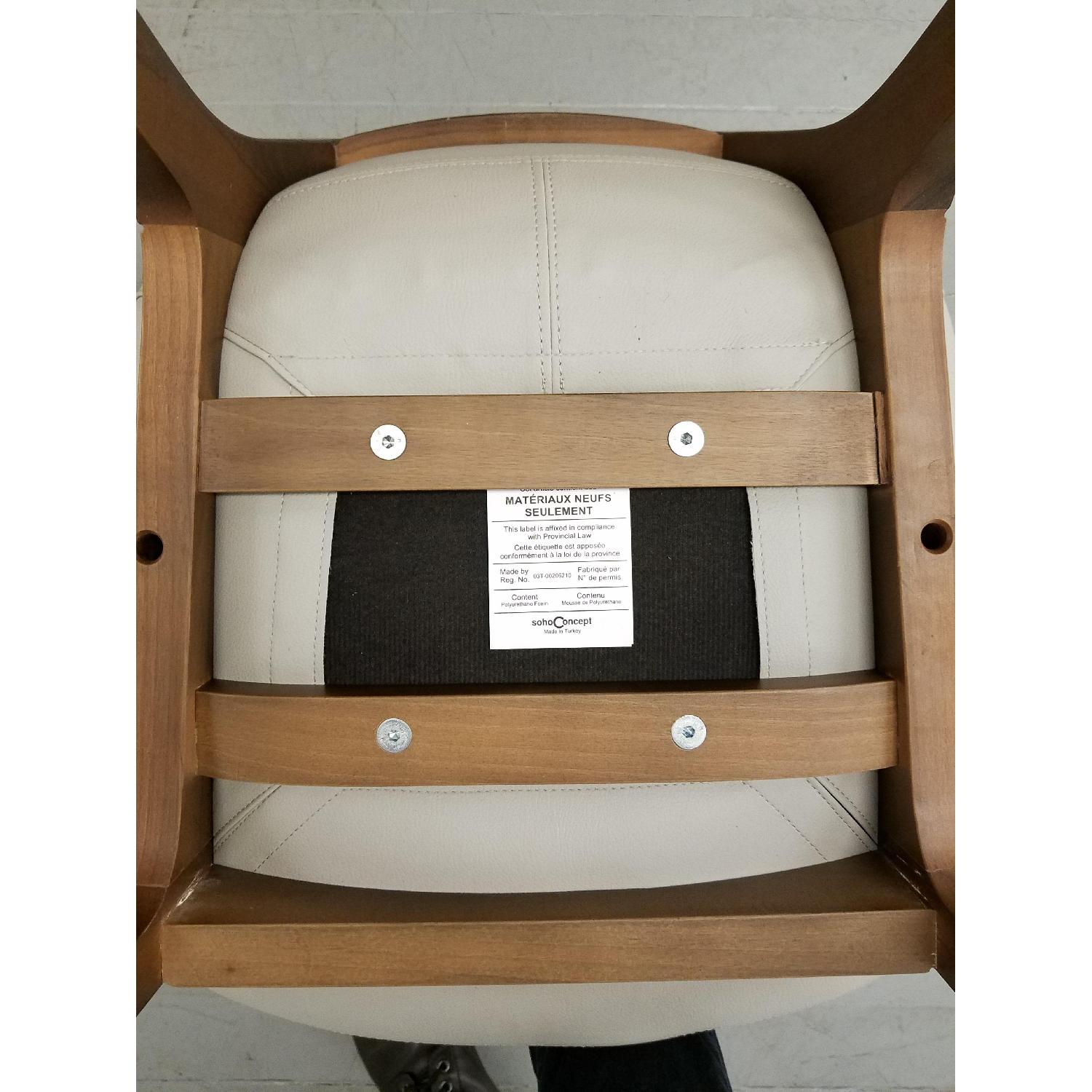 Soho Concept Eiffel Wood Dining Chair in Walnut - image-5