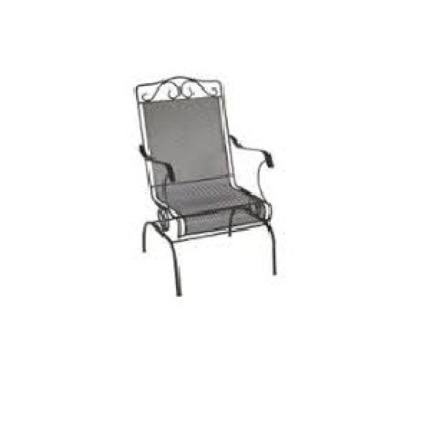 Home Depot Wrought Iron Outdoor Chair AptDeco