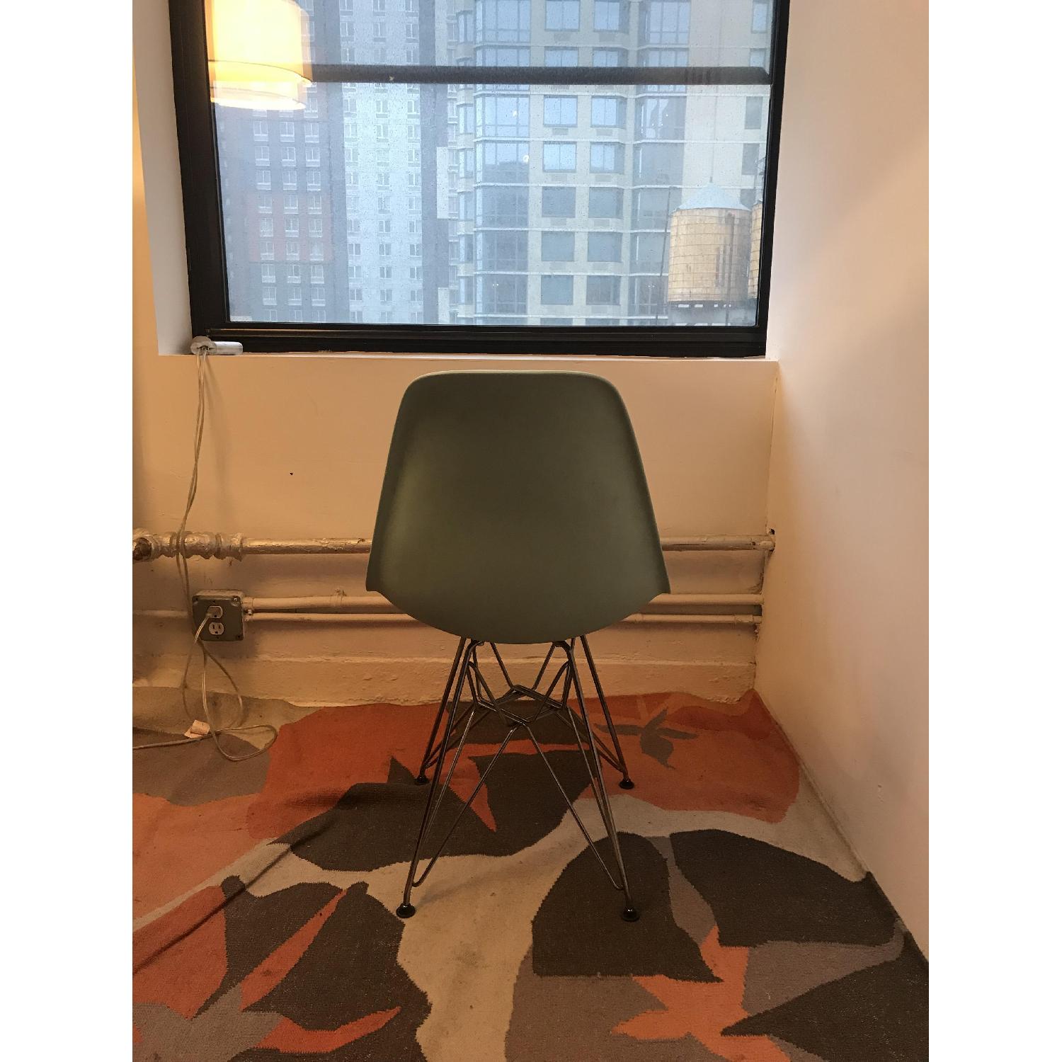 Herman Miller Eames Molded Plastic Side Chair w/ Wire Base - image-2