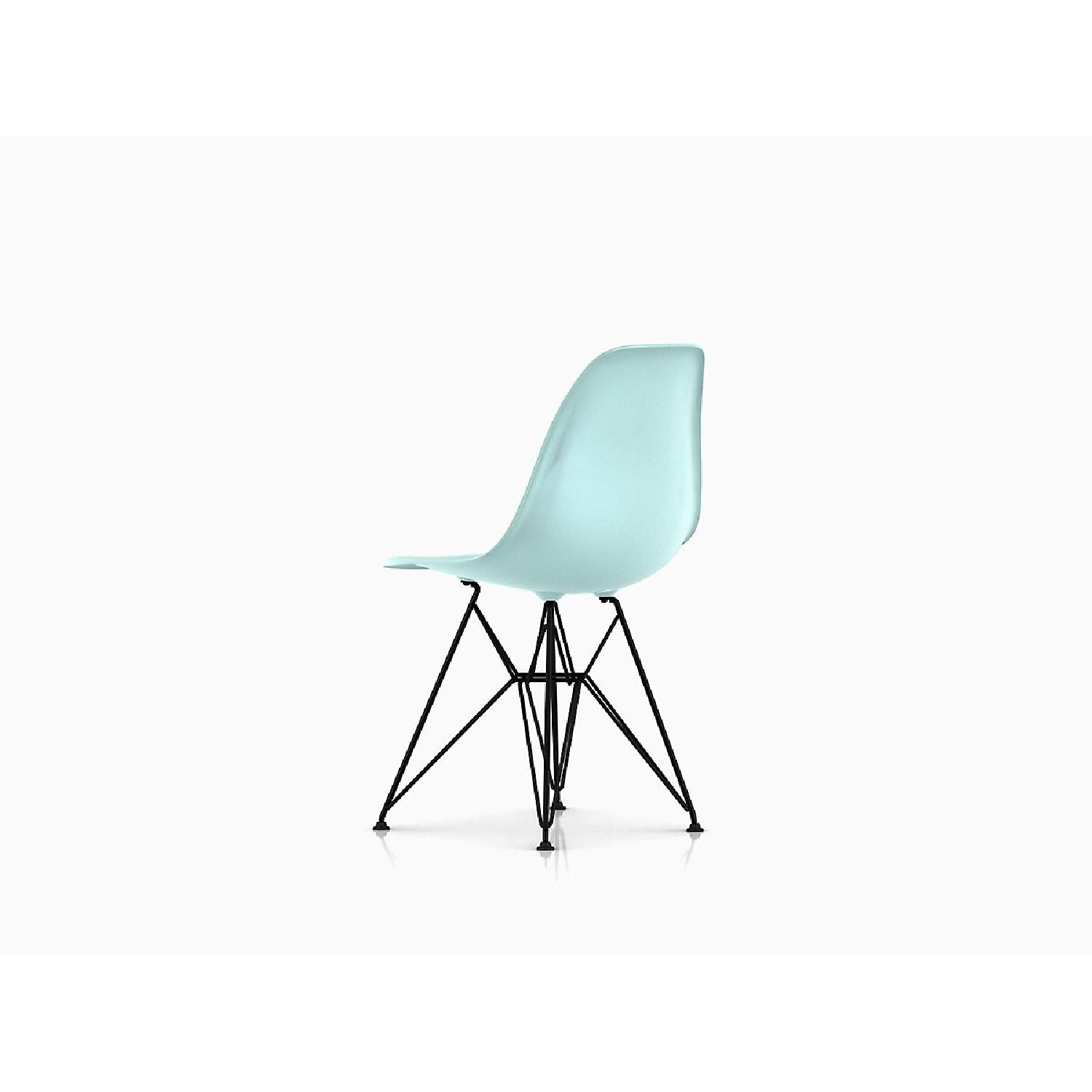 Herman Miller Eames Molded Plastic Side Chair w/ Wire Base - image-6