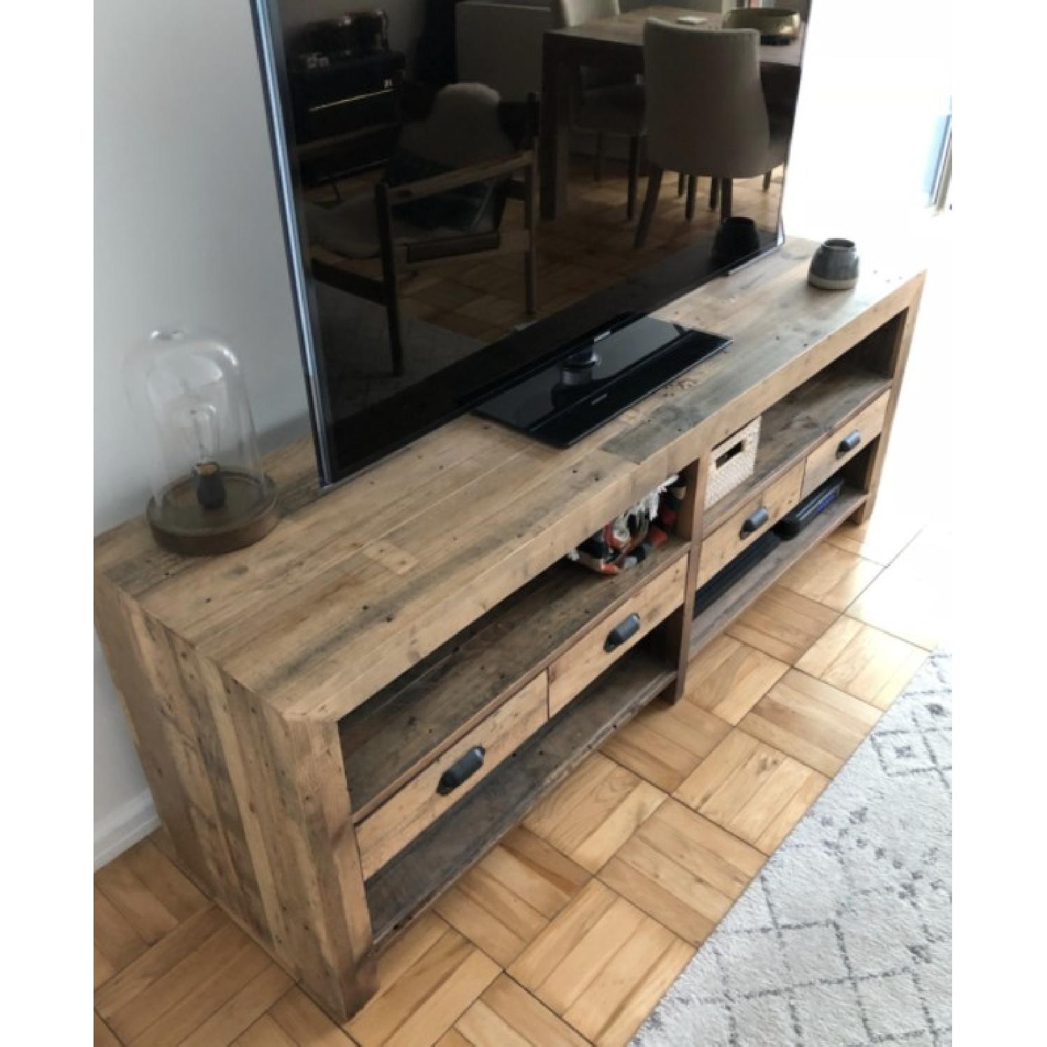 Four Hands Smyrna Reclaimed Wood Media Console - image-2
