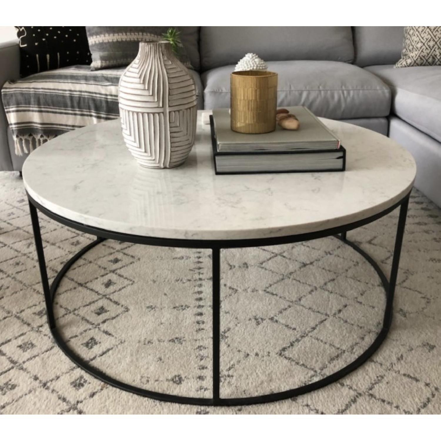Room & Board Round Tyne Coffee Table - image-1