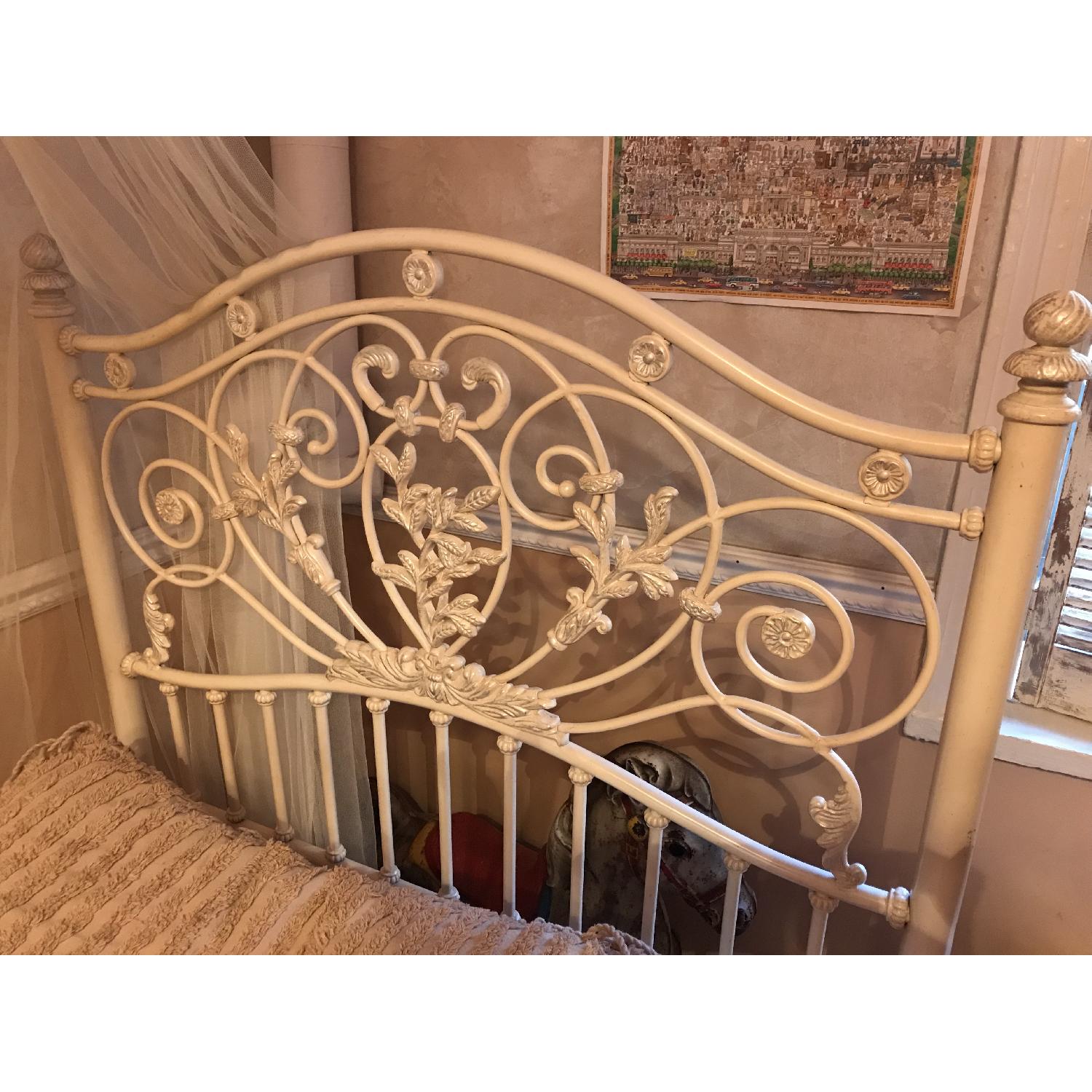Jessica McClintock Twin Iron Bed Frame - image-3
