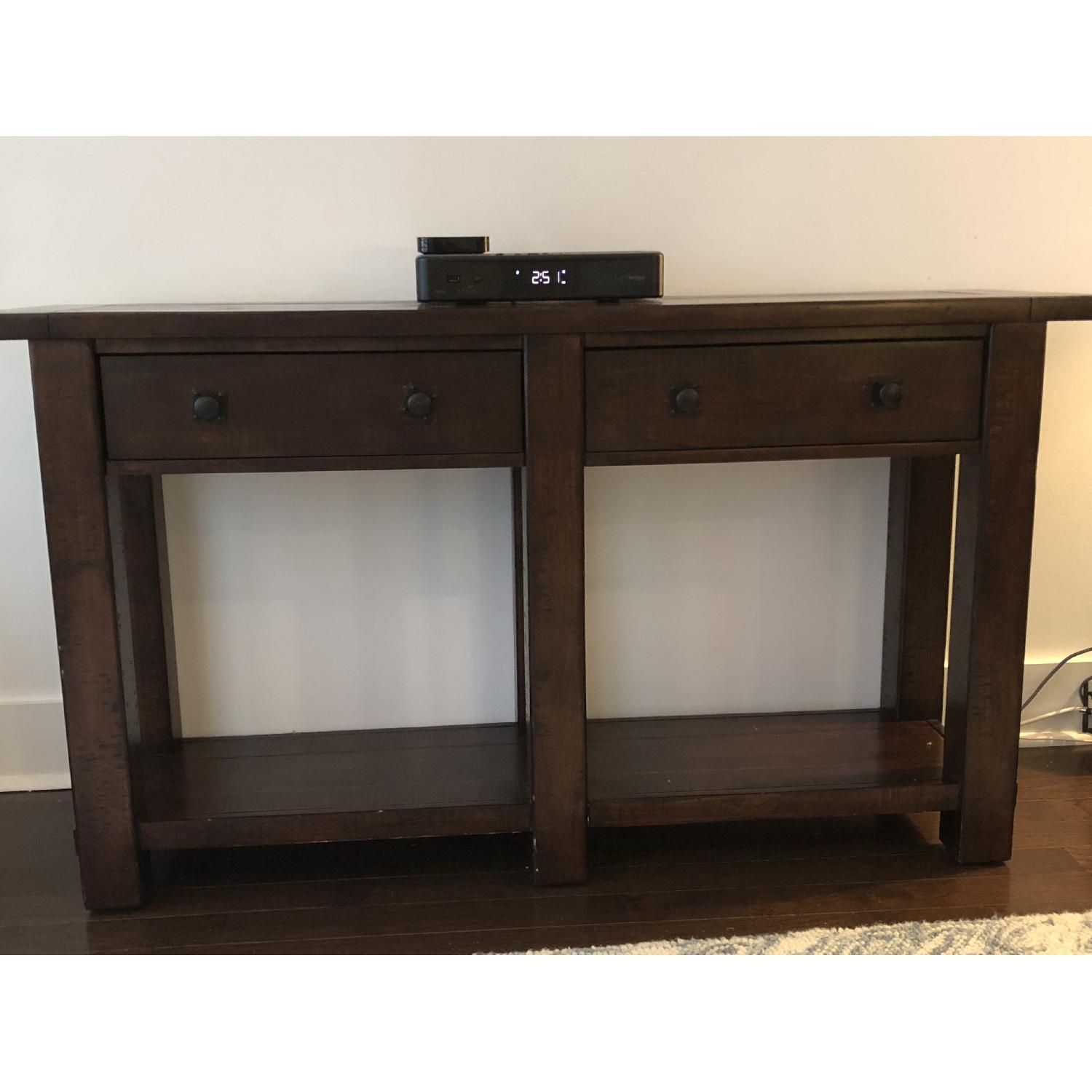 Pottery Barn Benchwright Console Table - image-1