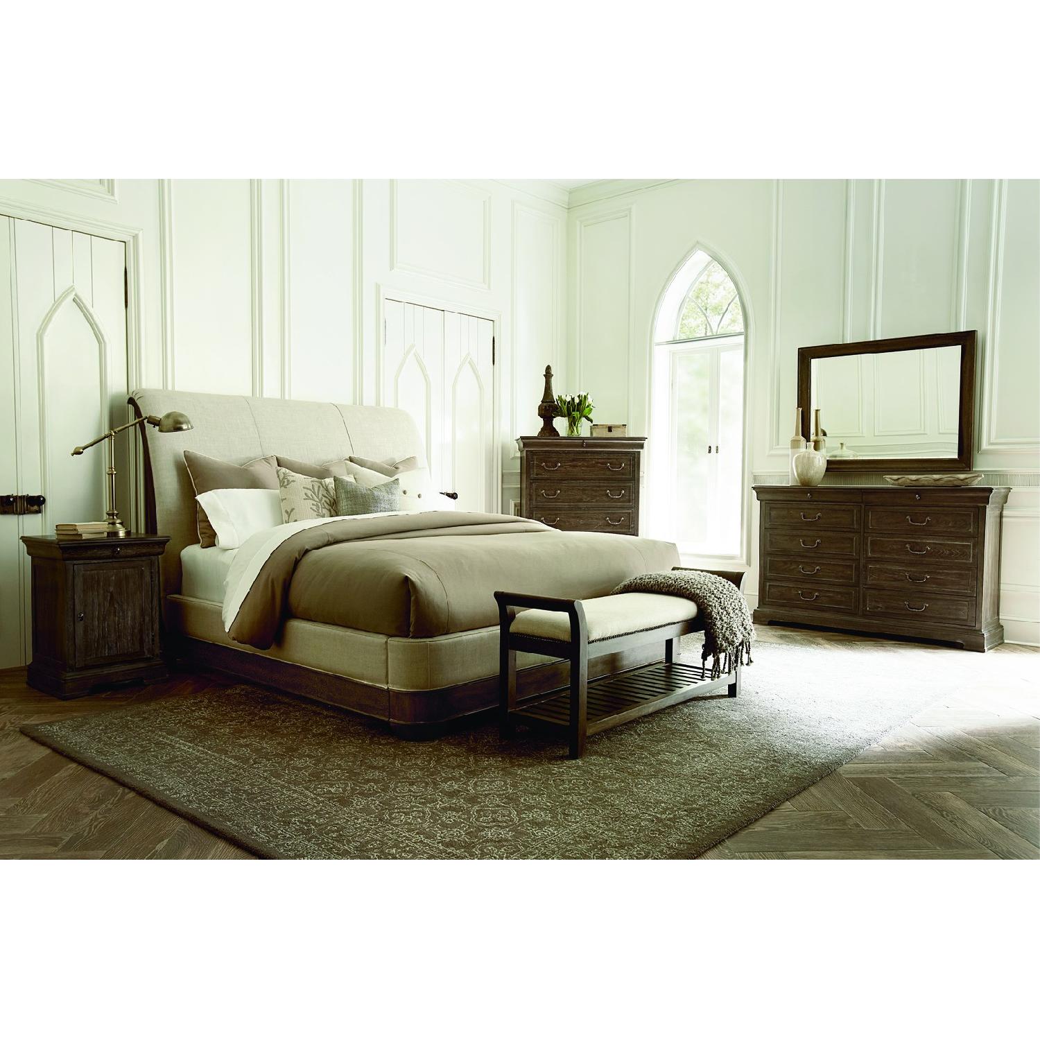 A.R.T Furniture St. Germain Queen Upholstered Sleigh Bed - image-5