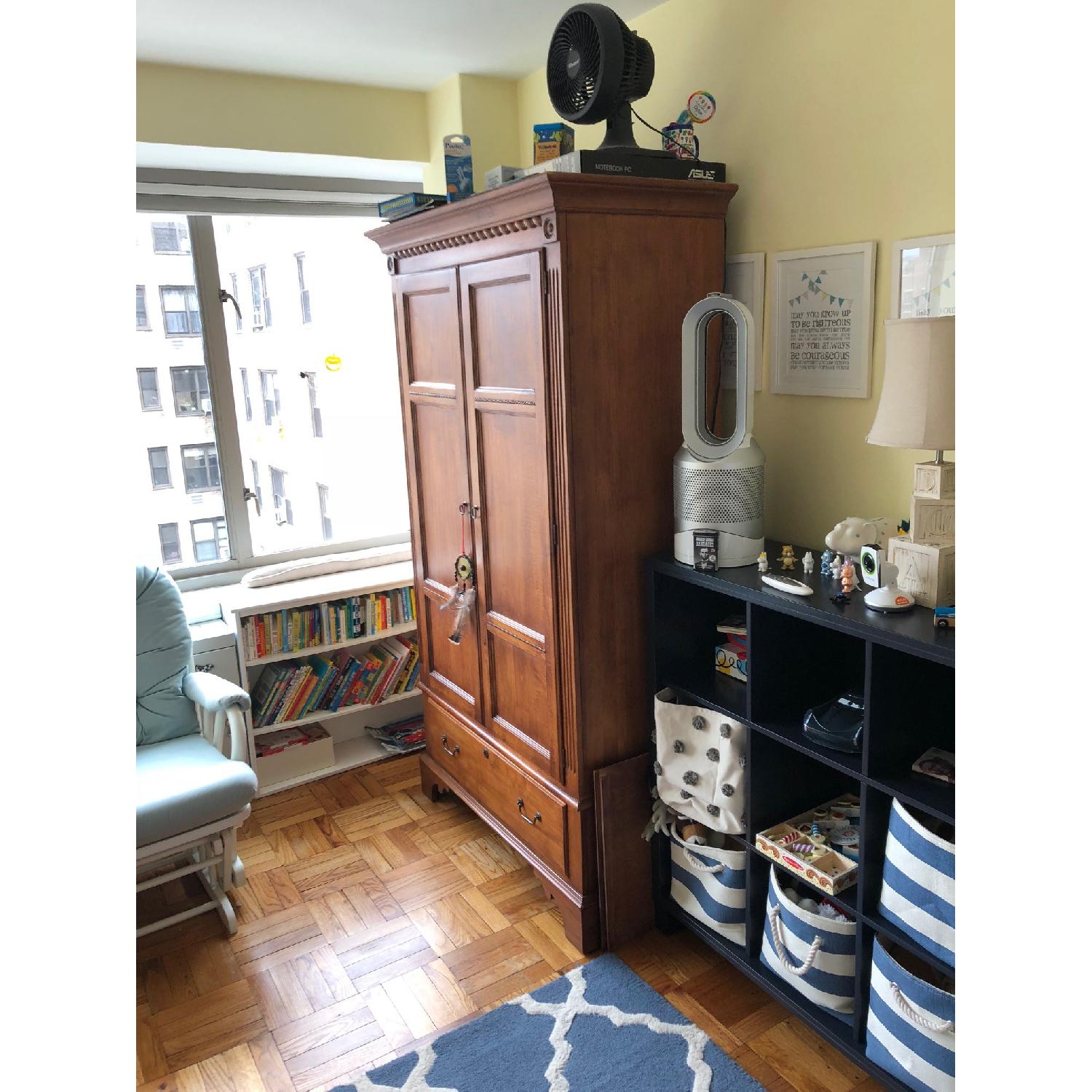 Ethan Allen Maple Armoire/Wardrobe - image-3