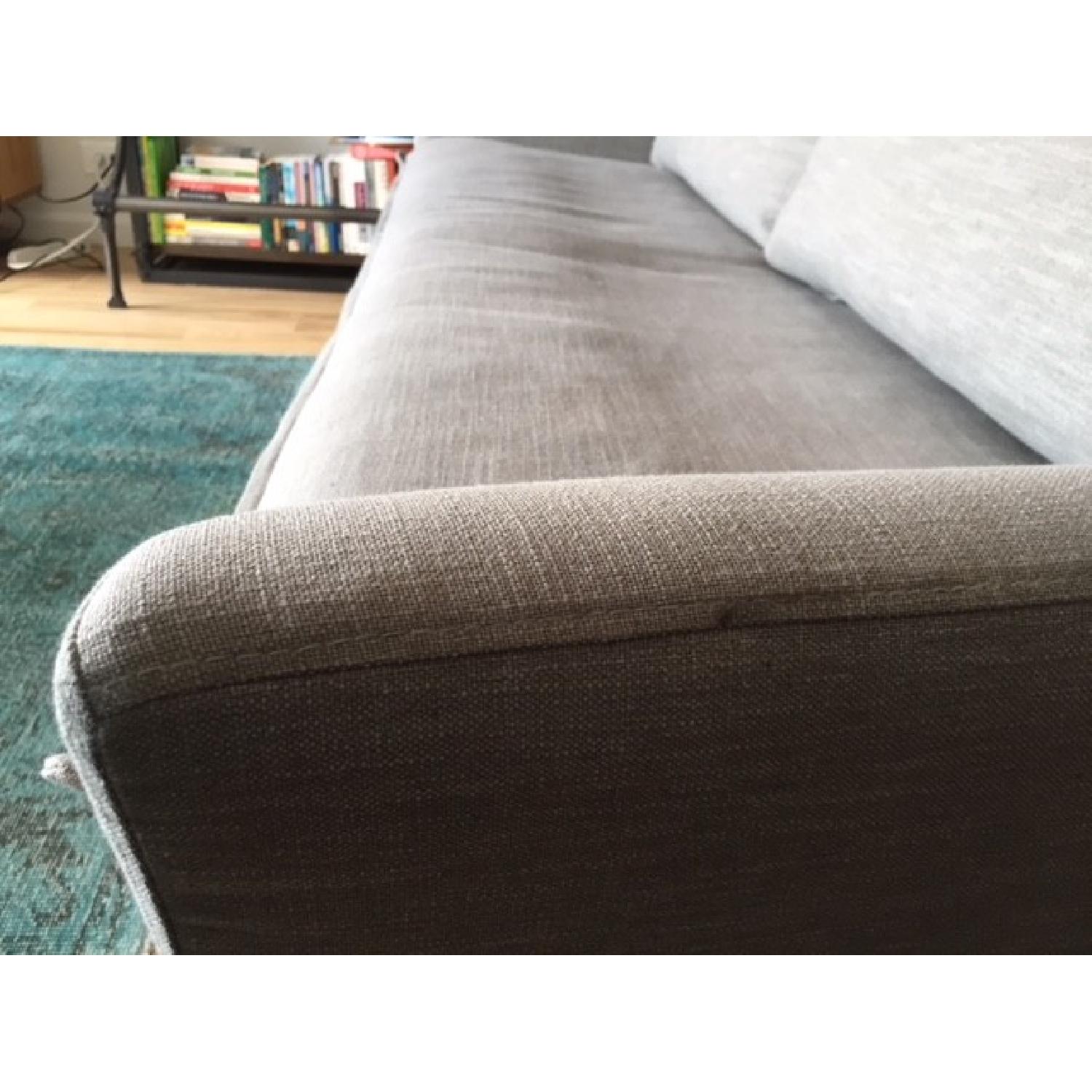 West Elm Bliss Queen Sleeper Sofa in Feather Gray - image-3