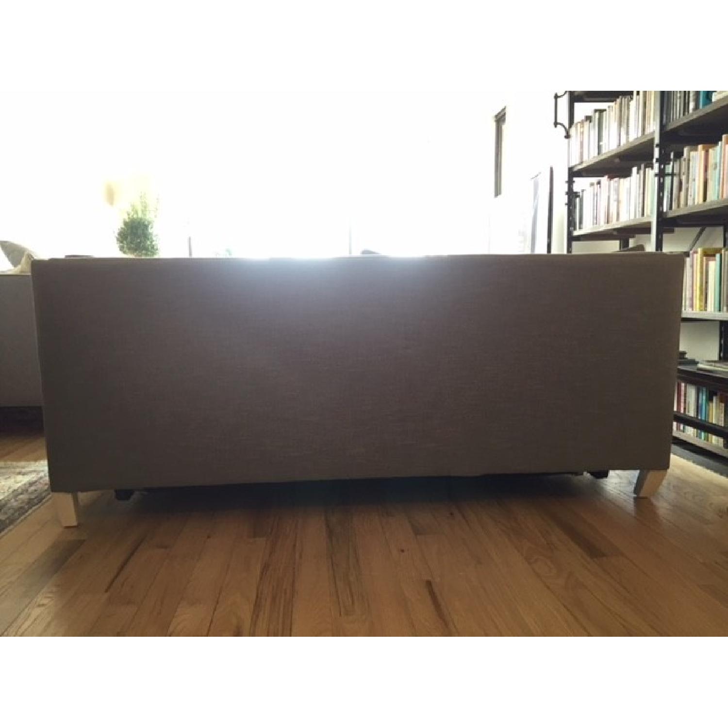 West Elm Bliss Queen Sleeper Sofa in Feather Gray - image-4