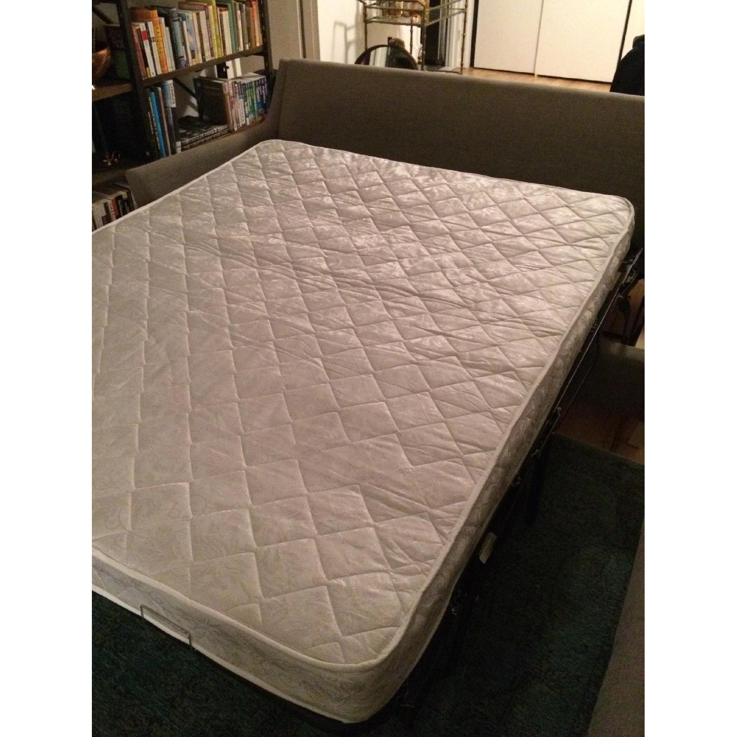 West Elm Bliss Queen Sleeper Sofa in Feather Gray - image-7