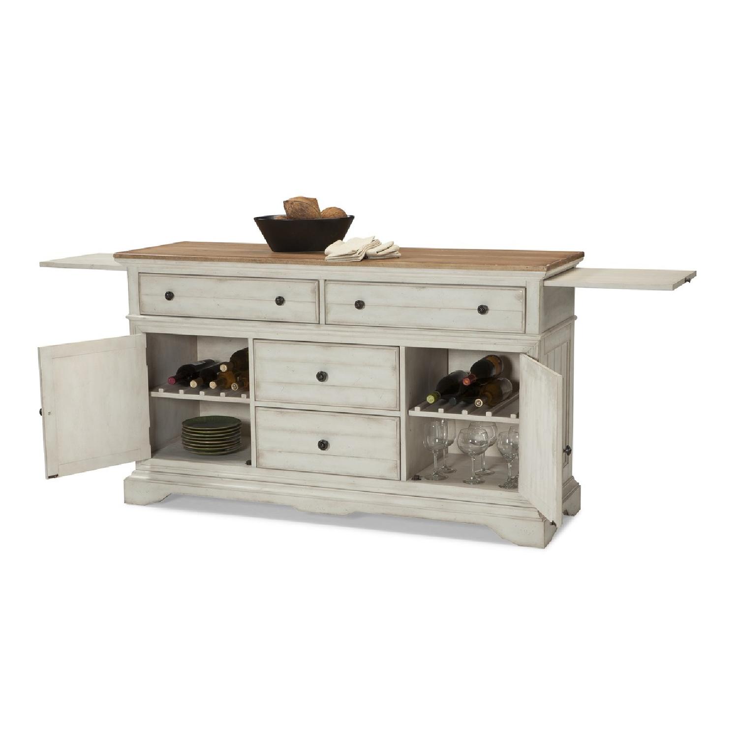 Cresent Fine Furniture Cottage Buffet in Two Tone - image-1