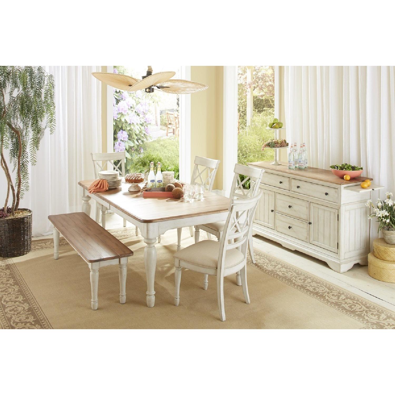 Cresent Fine Furniture Cottage Buffet in Two Tone - image-2