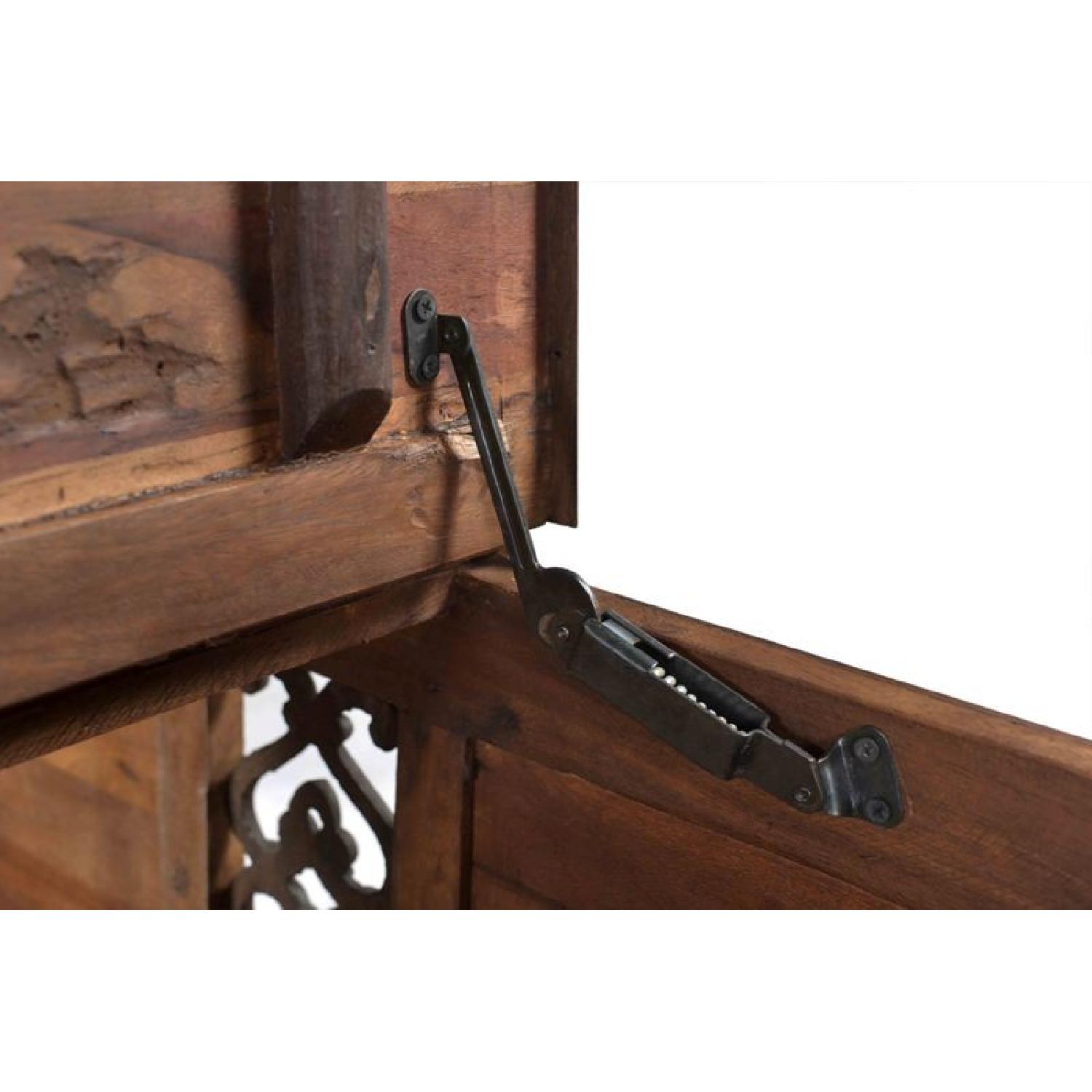 Reclaimed Wood Center Table w/ Storage - image-6