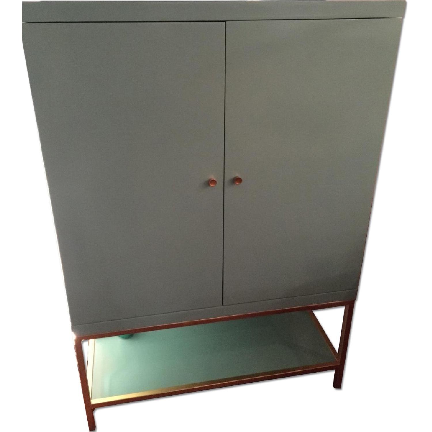 Anthropologie Home Lacquered Bar AptDeco