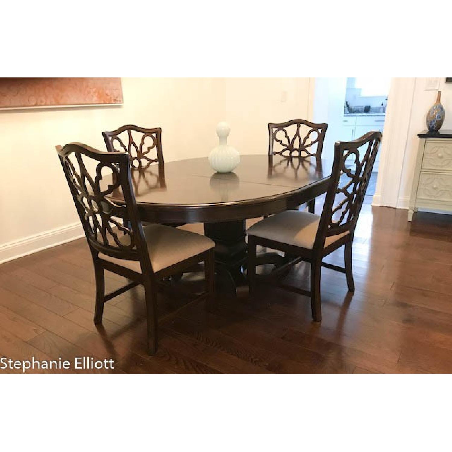 Bassett Dining Table w/ 4 Chairs - image-2