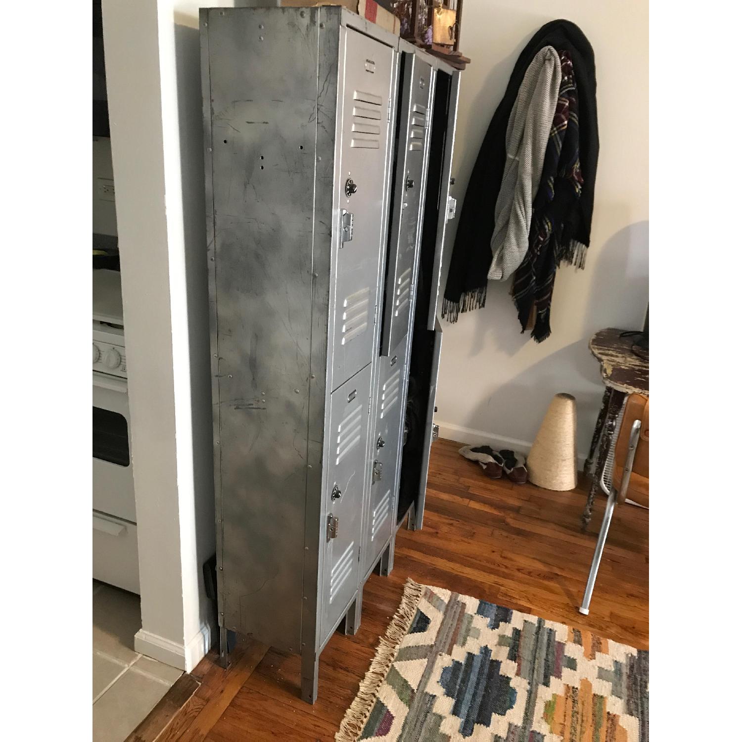 Penco Products Vintage Metal School Lockers - image-3