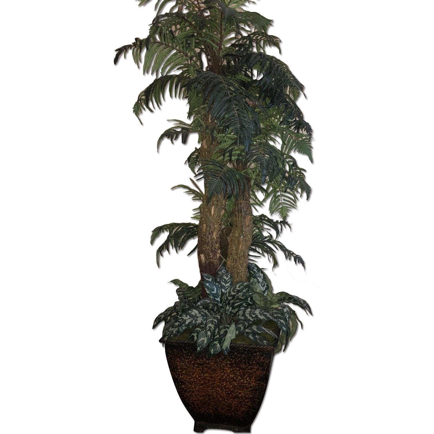 Artificial Indoor Plant in Large Planter - image-0