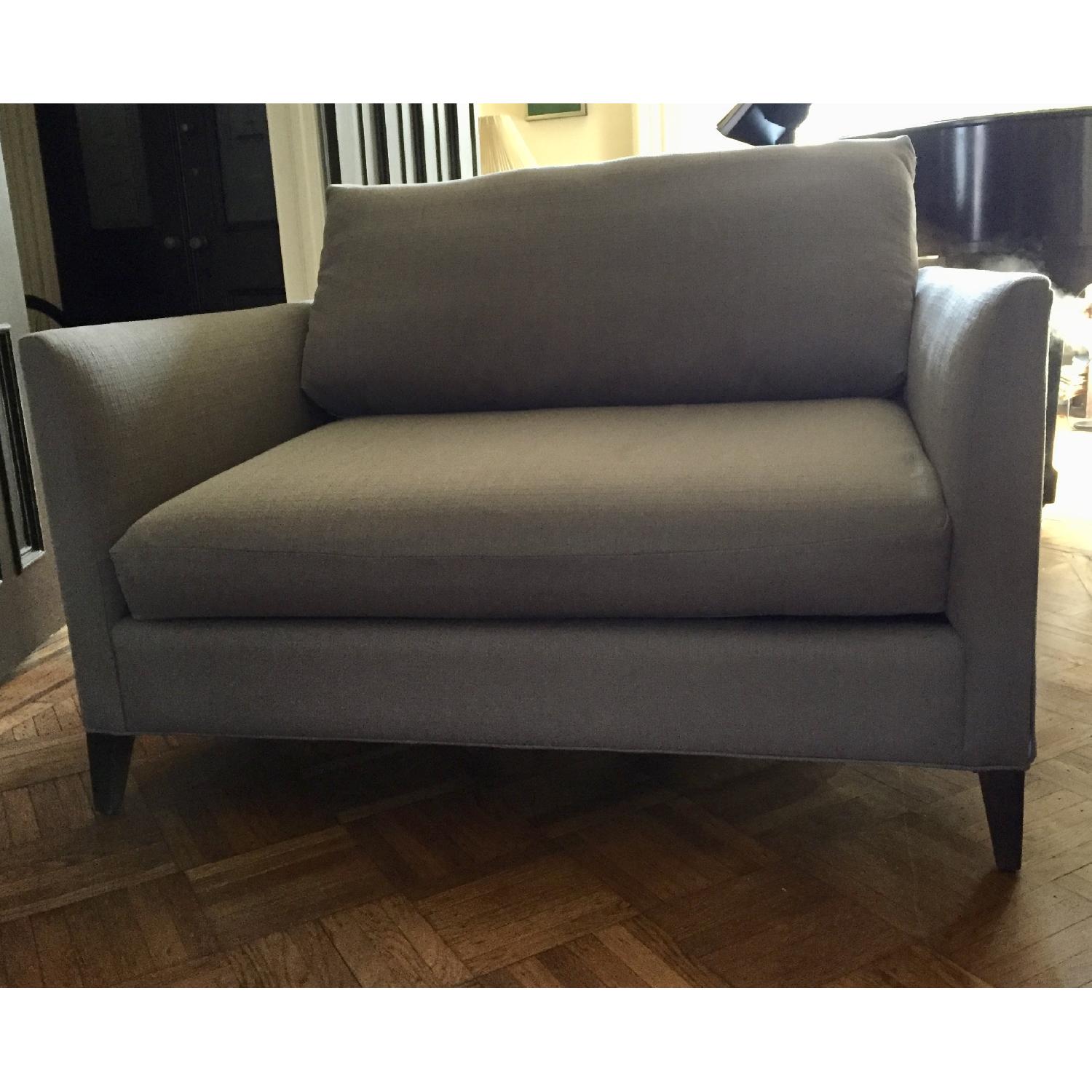 Crate & Barrel Klyne Chair and a Half - image-3