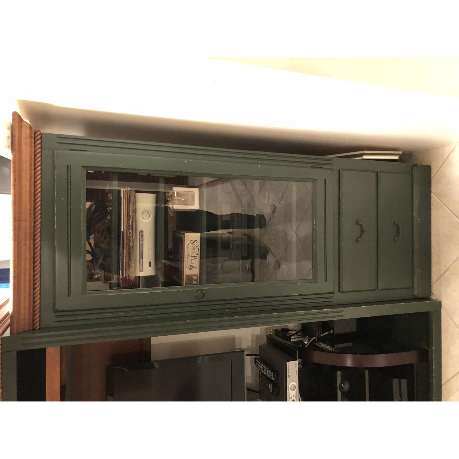 Ethan Allen TV Hutch w/ Side AptDeco