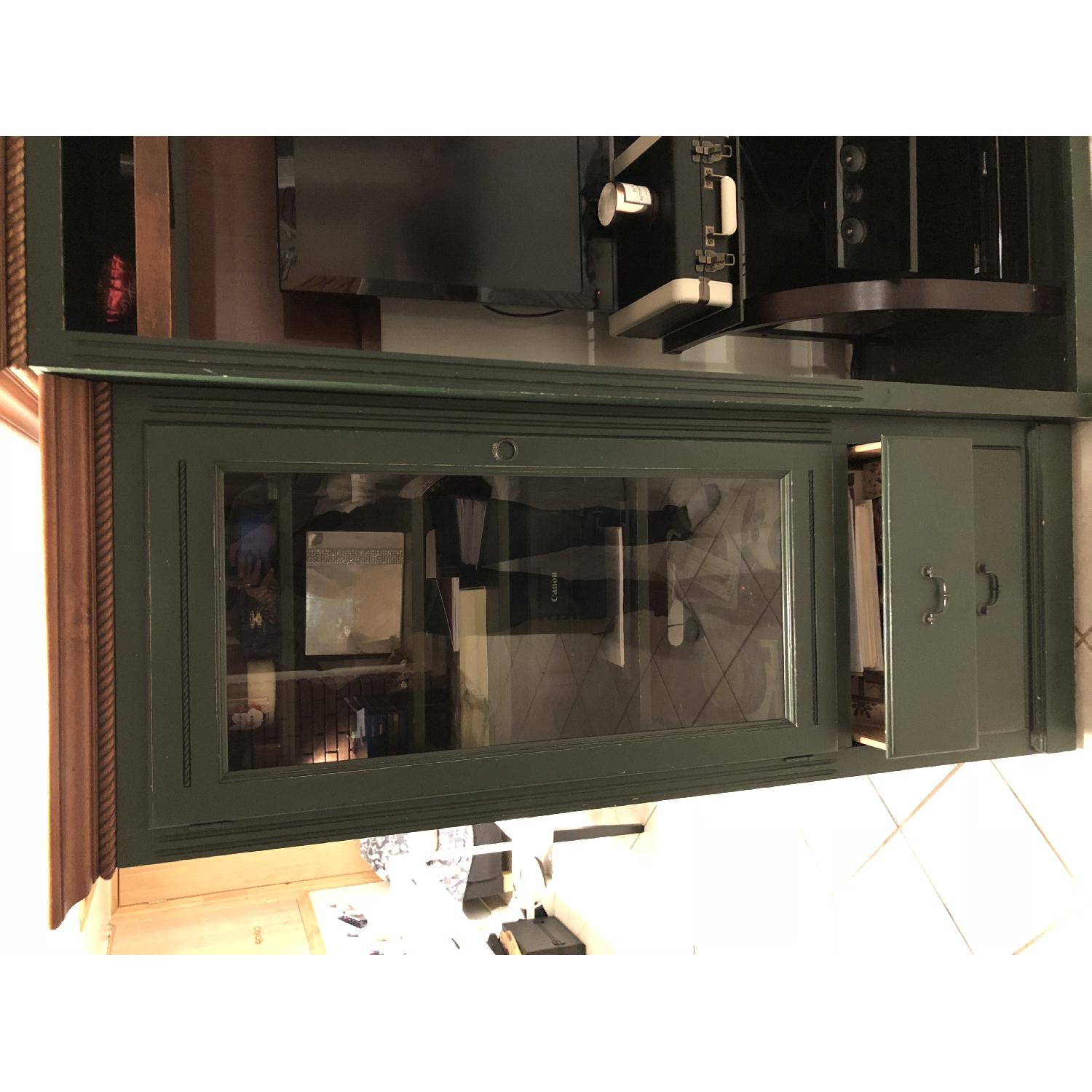 Ethan Allen TV Hutch w/ Side AptDeco