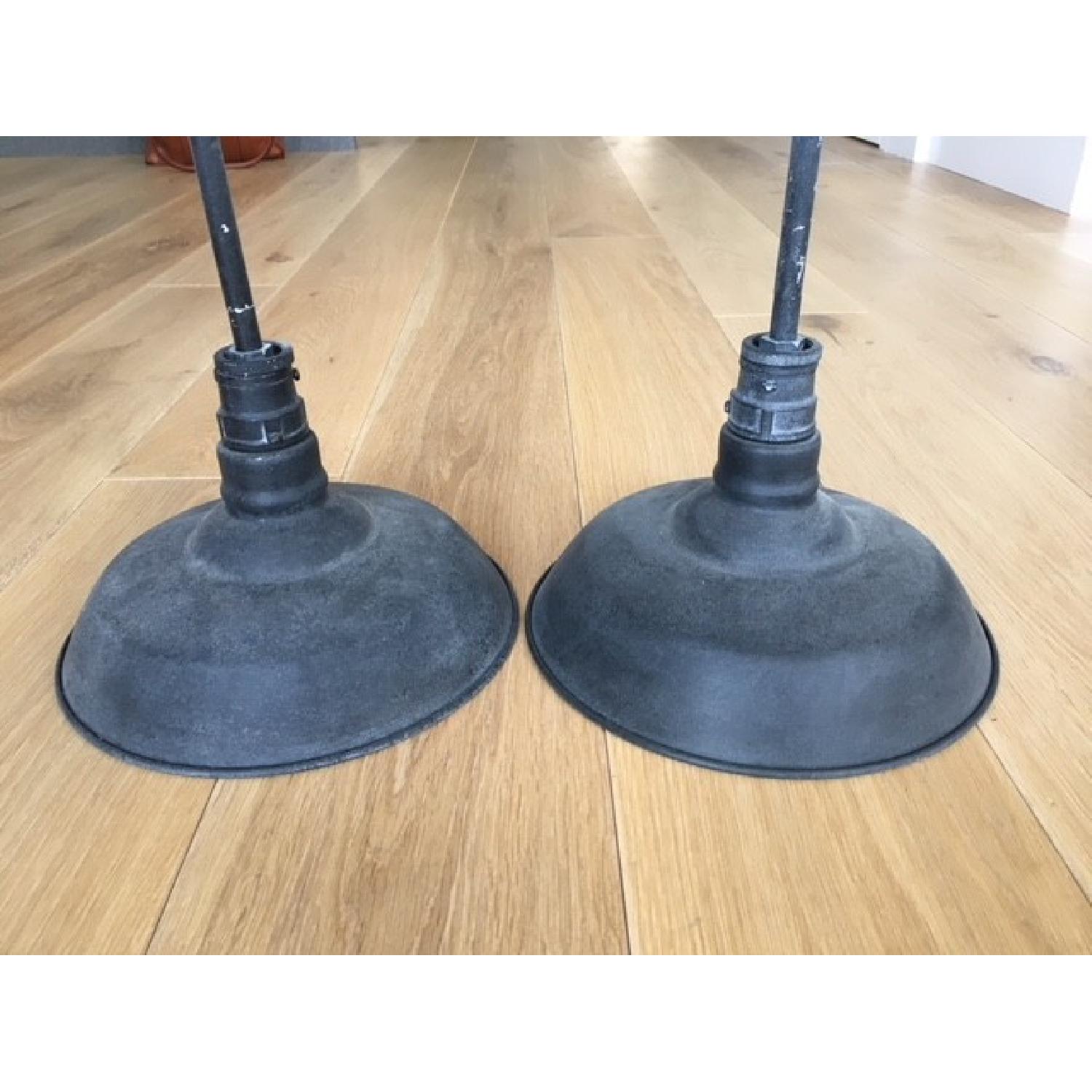 Restoration Hardware Vintage Barn Pendant - image-3