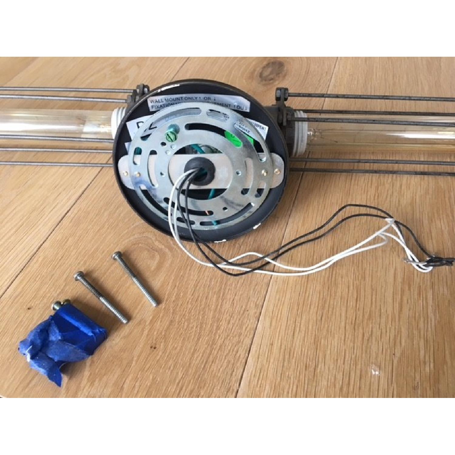 Restoration Hardware Edison Caged Inline Double Sconce - image-1