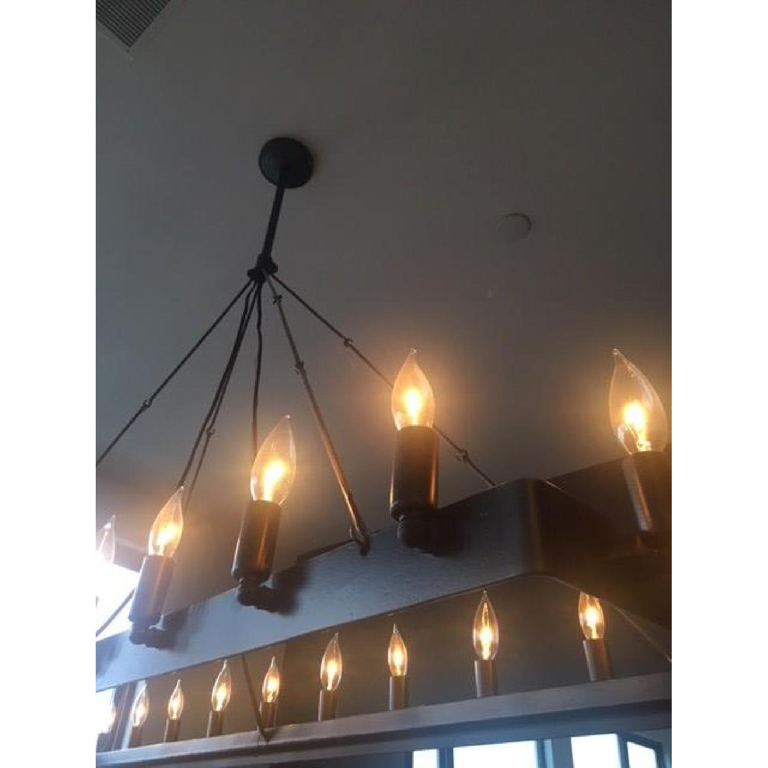 Restoration Hardware Camino Vintage Candelabra Chandelier - image-3