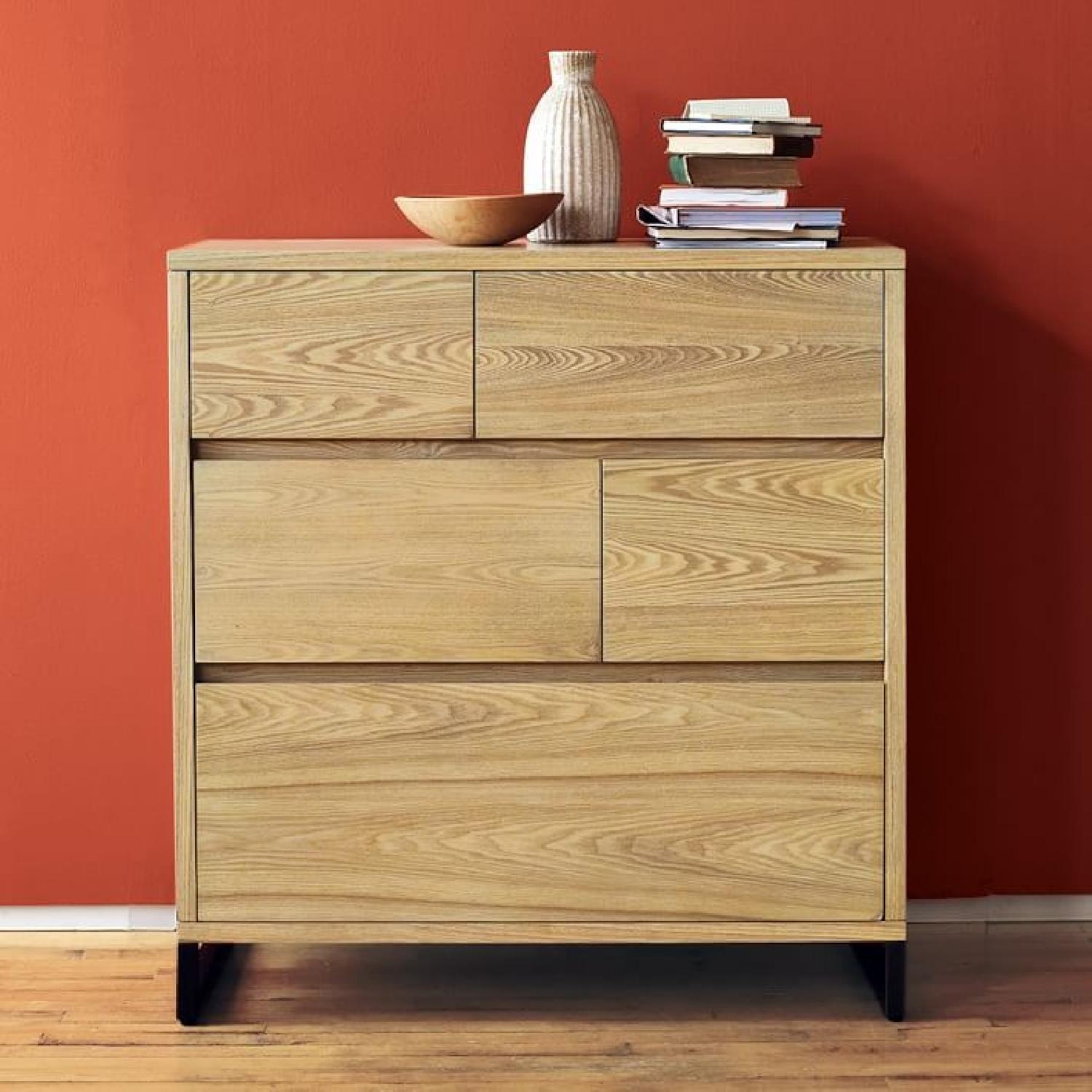 West Elm Hudson 5 Drawer Dresser - image-4