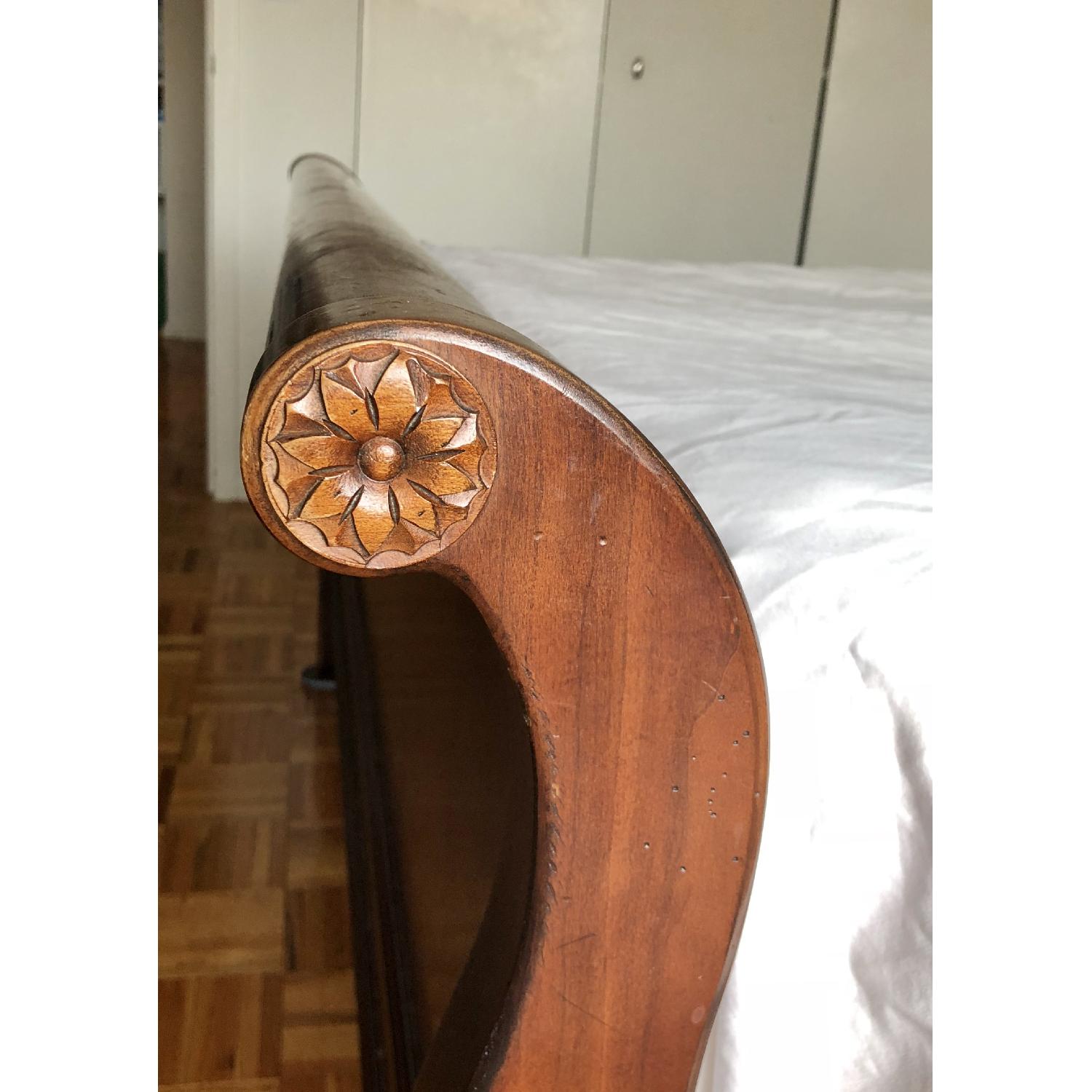 Drexel Queen Size Sleigh Bed Frame - image-1