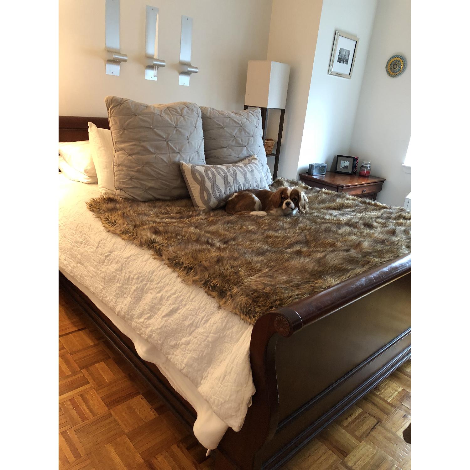 Drexel Queen Size Sleigh Bed Frame - image-3