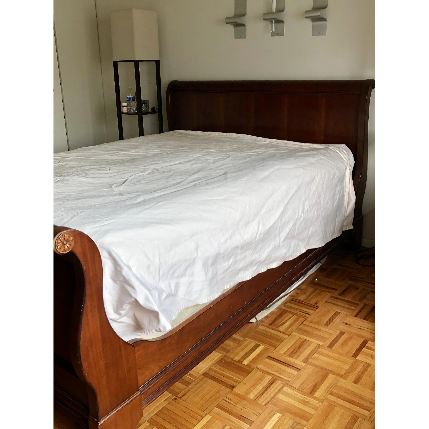 Drexel Queen Size Sleigh Bed Frame - image-4