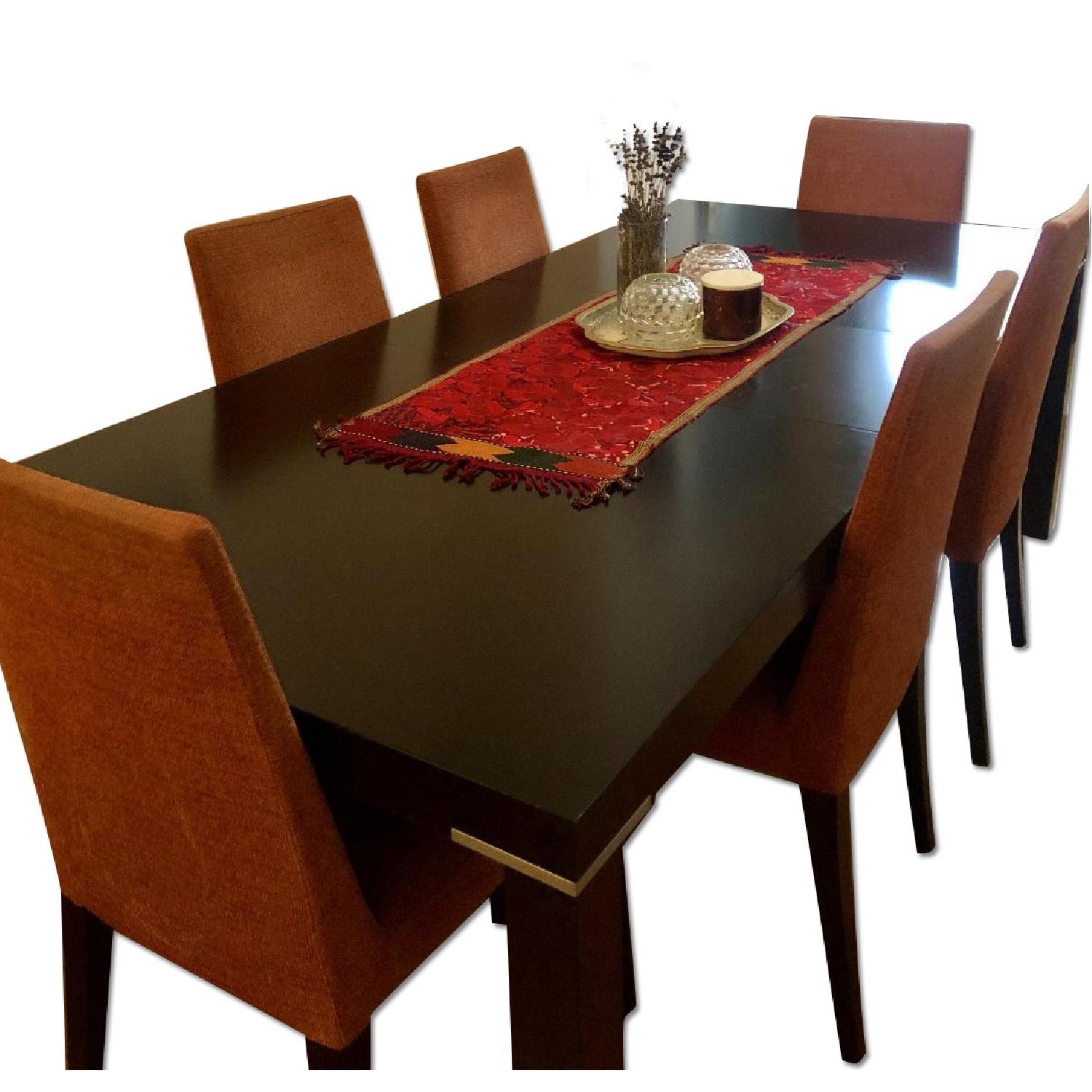 Jensen Lewis Della Robbia Extended Dining Table w/ 6 Chairs - image-3