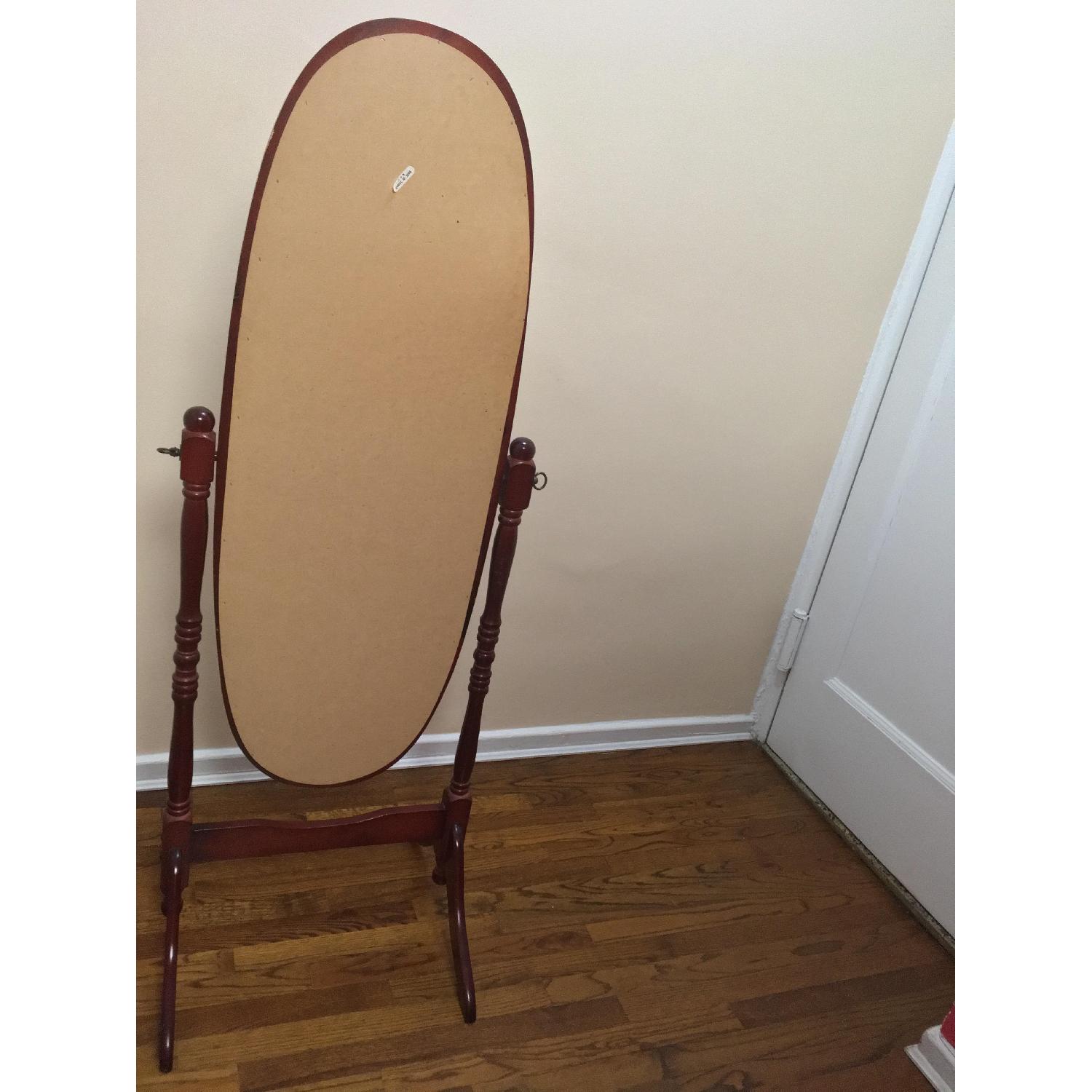 Birch Lane Cheval Mirror in Oak Finish - image-8