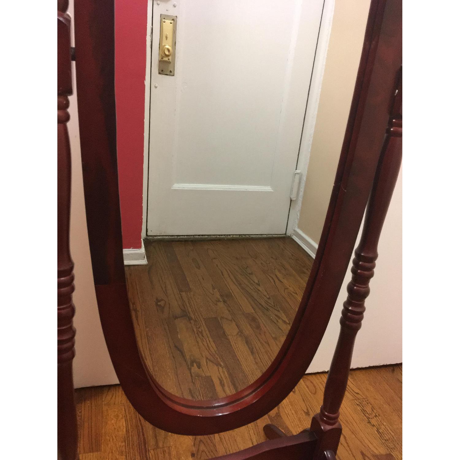 Birch Lane Cheval Mirror in Oak Finish - image-12