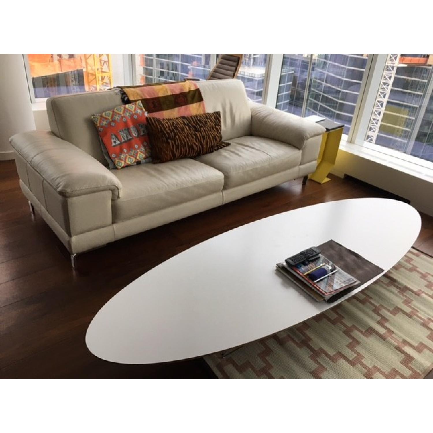 Eames Herman Miller Elliptical Table/Surfboard - image-1