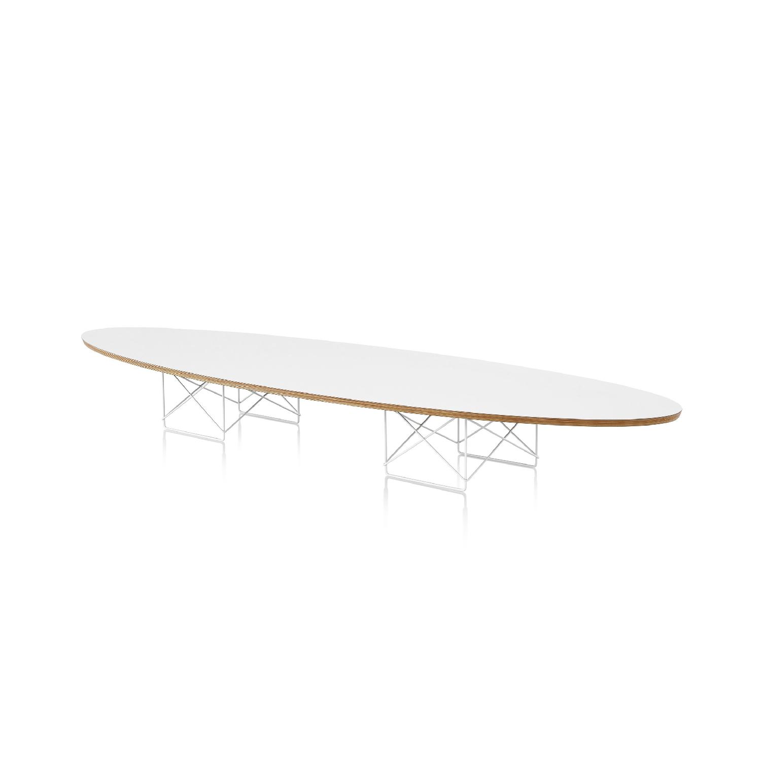 Eames Herman Miller Elliptical Table/Surfboard - image-0