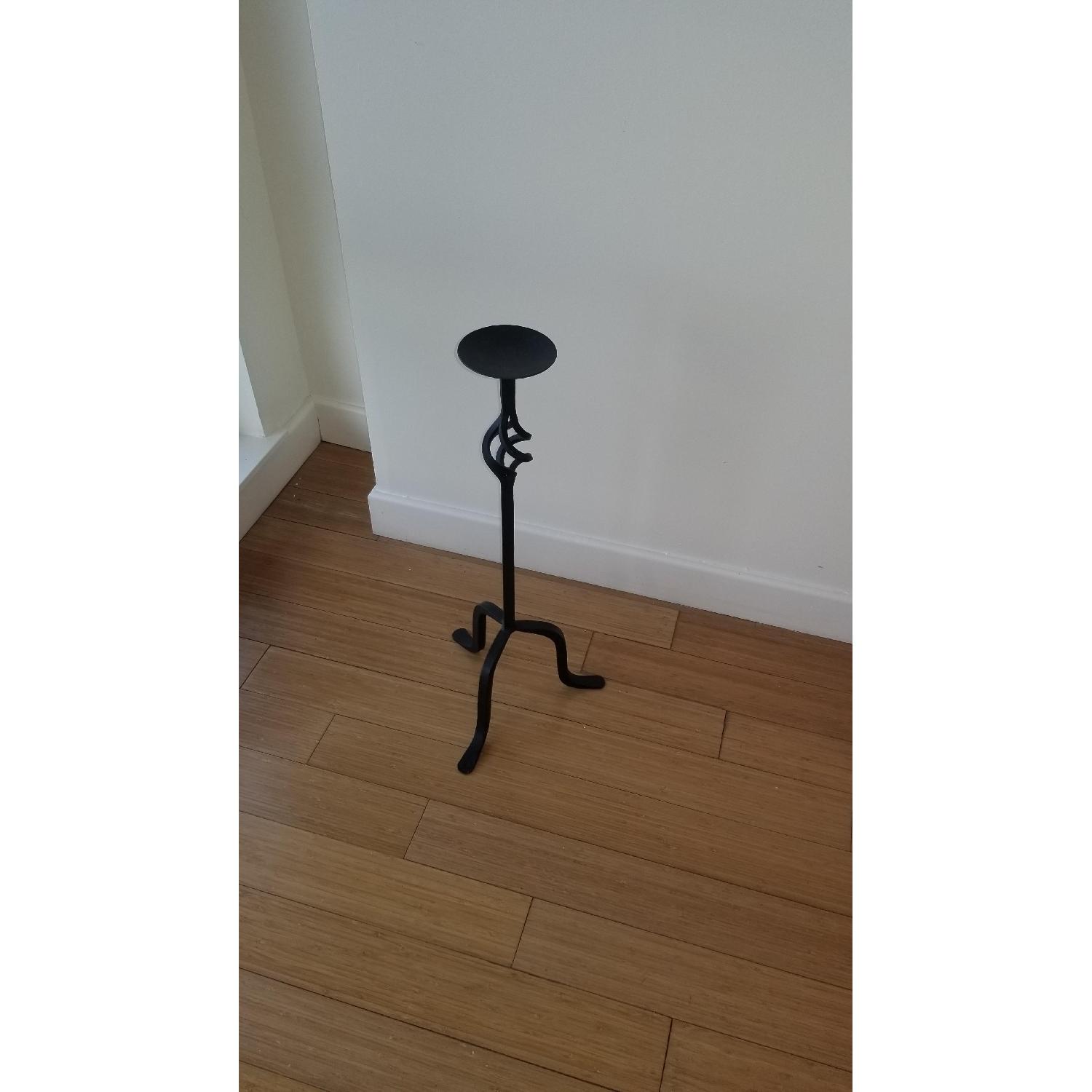 Pier 1 Floor Iron Candle Stand - image-4