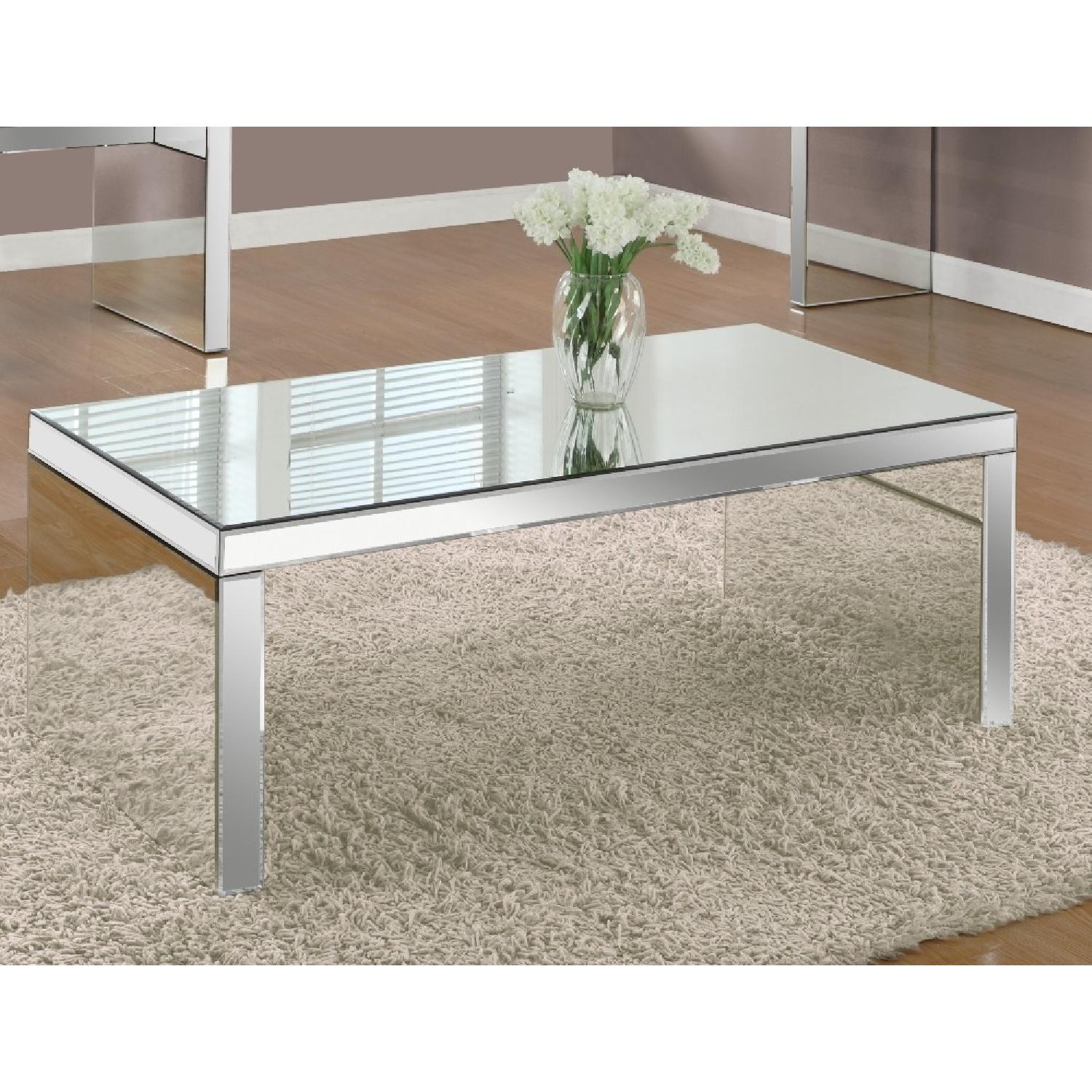Monarch Industries Mirrored Coffee table - image-4