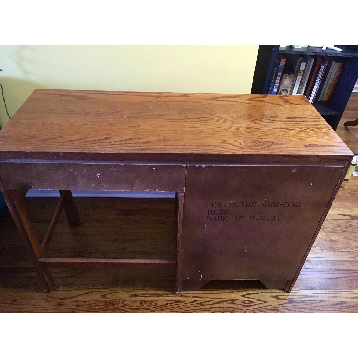 Lexington Recollections Vintage Wood Desk - image-4